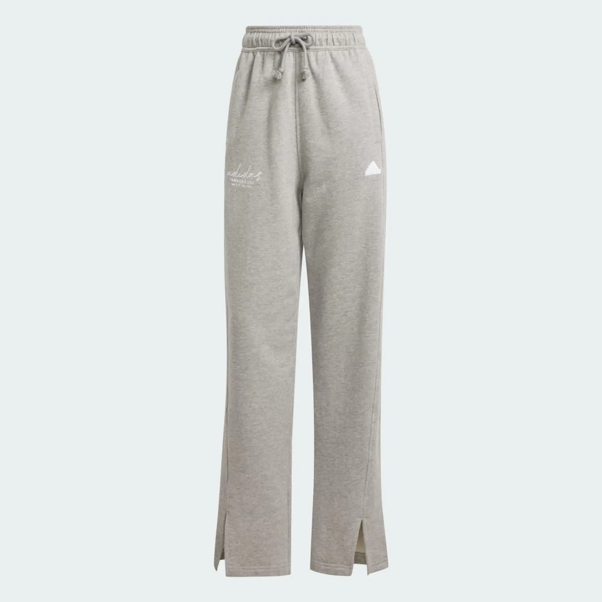 adidas Signature Graphic Embroidery French Terry Straight Leg Joggers