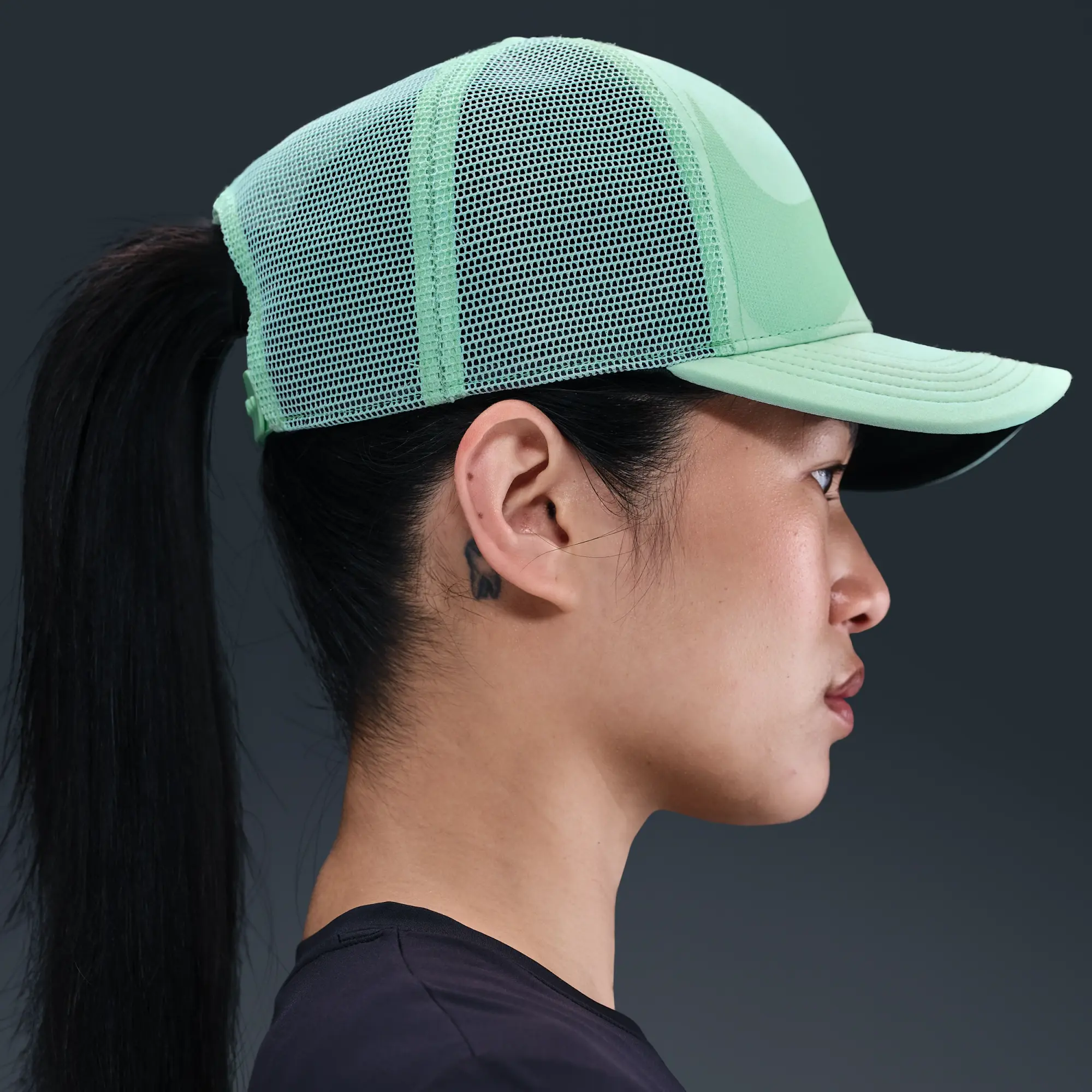 Nike Rise Dri-FIT Trucker Cap - Green - Polyester/Elastane