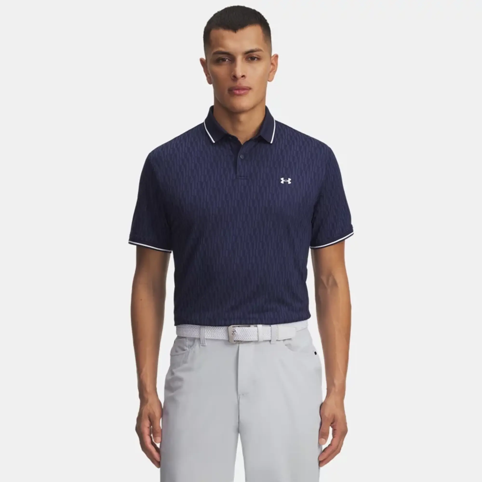 Under Armour  Drive Sport Jacq Under Armour rd Men's Polo Midnight Navy / White / White M
