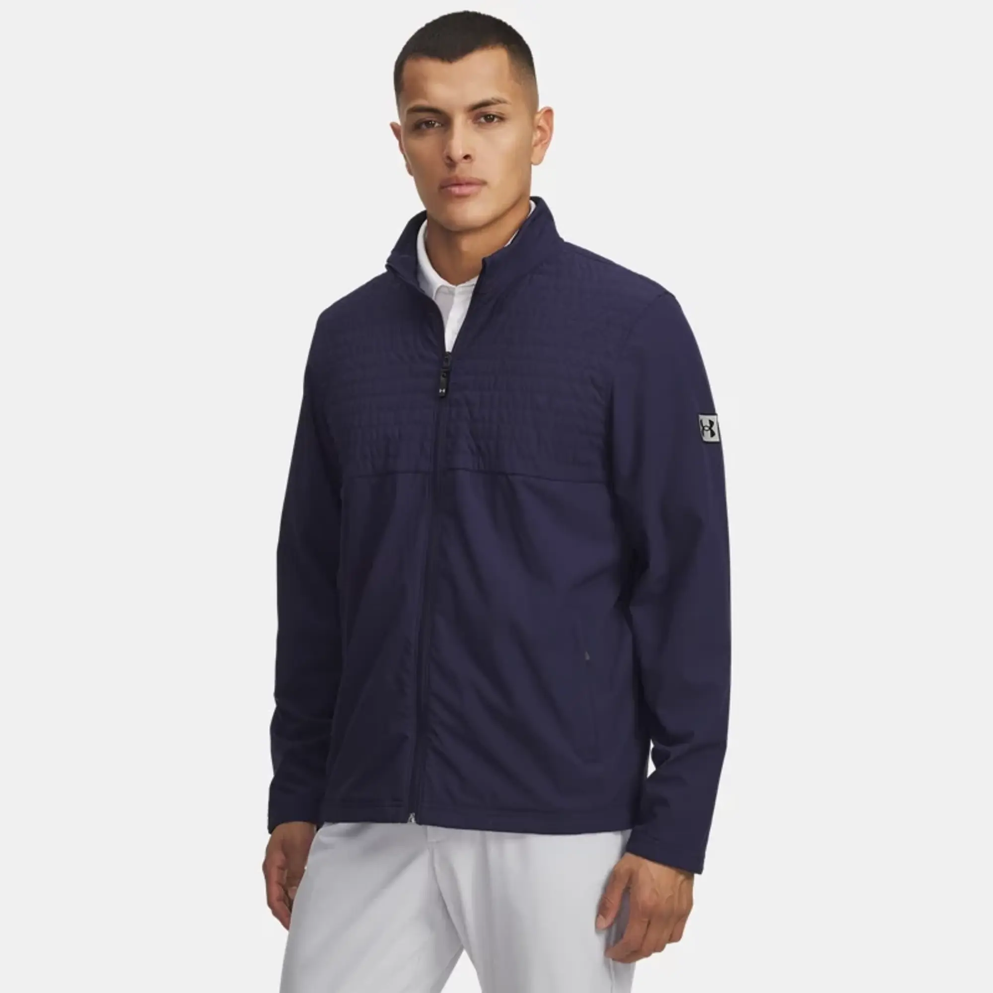 Under Armour  Drive Pro Men's Full Zip Midnight Navy / Black L