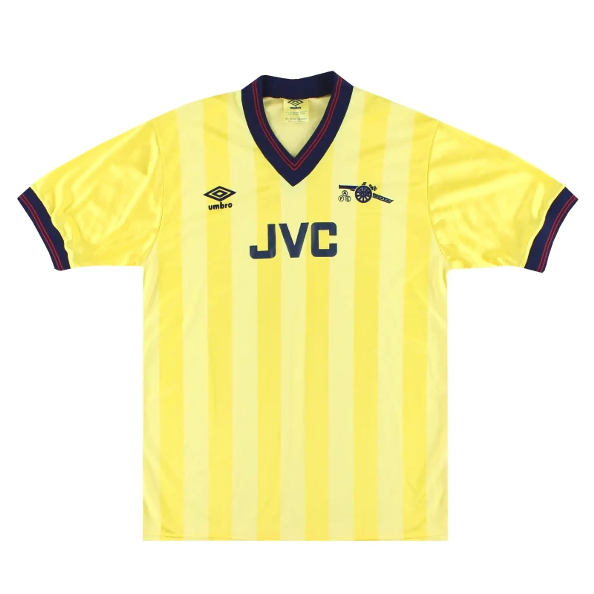 1983-85 Arsenal Umbro Away Shirt M - Arsenal / Excellent / Medium