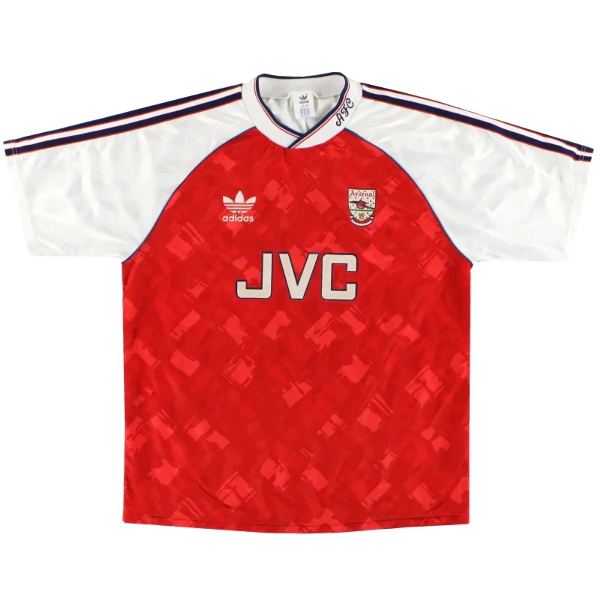 1990-92 Arsenal adidas Home Shirt M - Arsenal / Very good / Medium