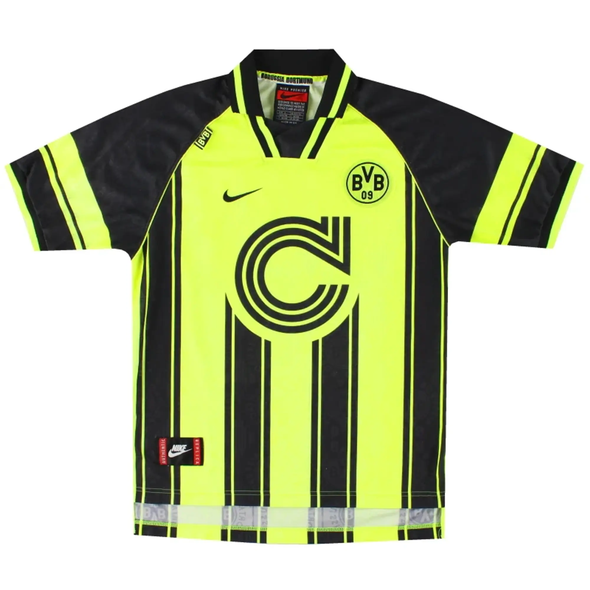 1993-94 Borussia Dortmund Nike Home Shirt #11 L/S XL - Dortmund / Excellent / XL