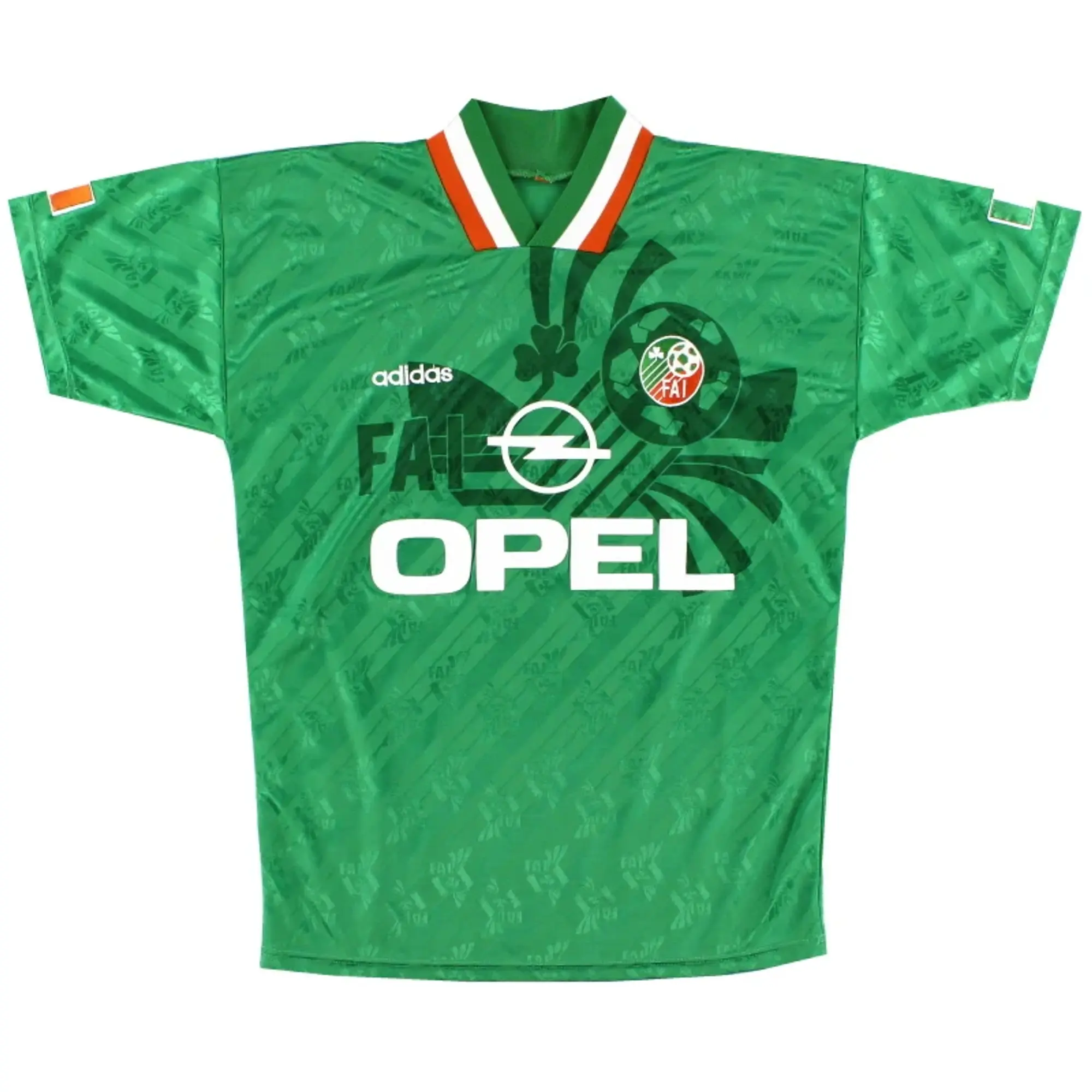 1994 Ireland adidas Home Shirt *As New* M - Ireland / As New / Medium