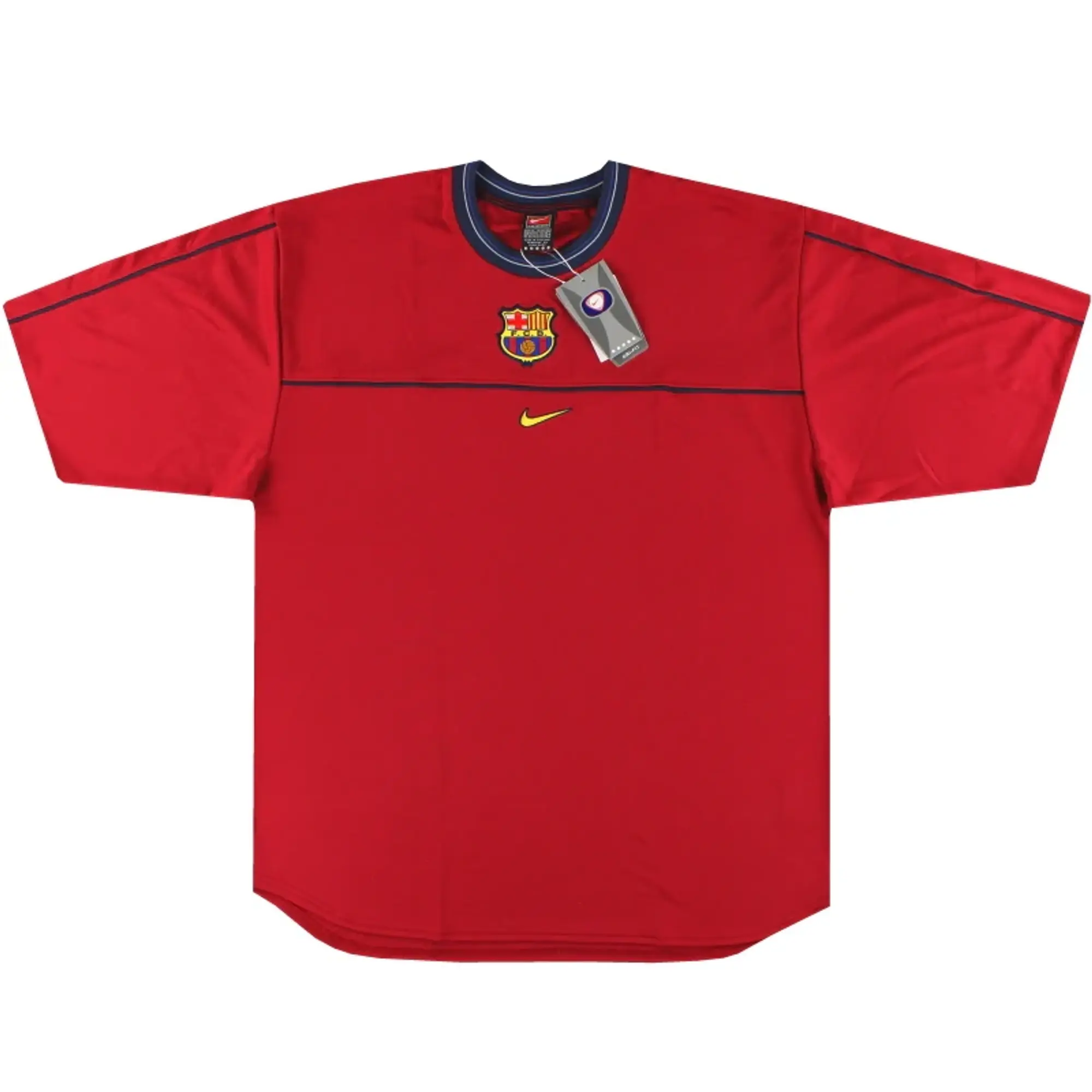 1998-00 Barcelona Nike Training Shirt *w/tags* XL - Barcelona / w/tags / XL