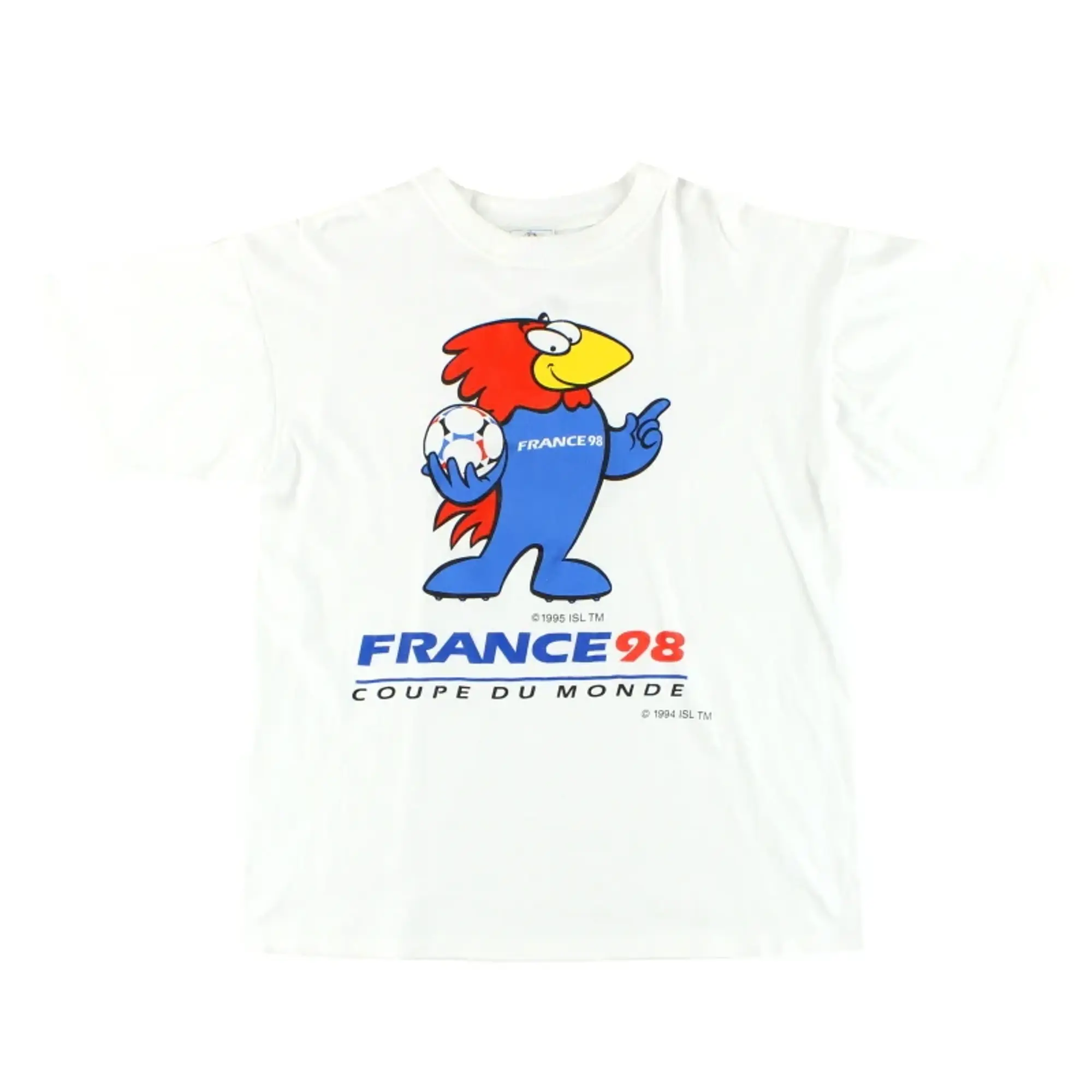 1998 France World Cup Graphic Tee L - France 1998 / Excellent / Large