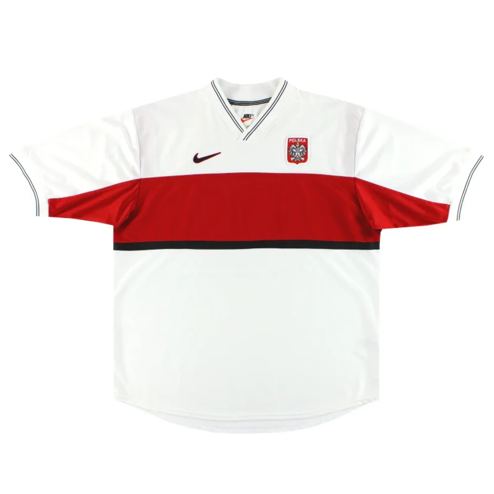 1998-99 Poland Nike Player Issue Home Shirt XL - Poland / Excellent / XL