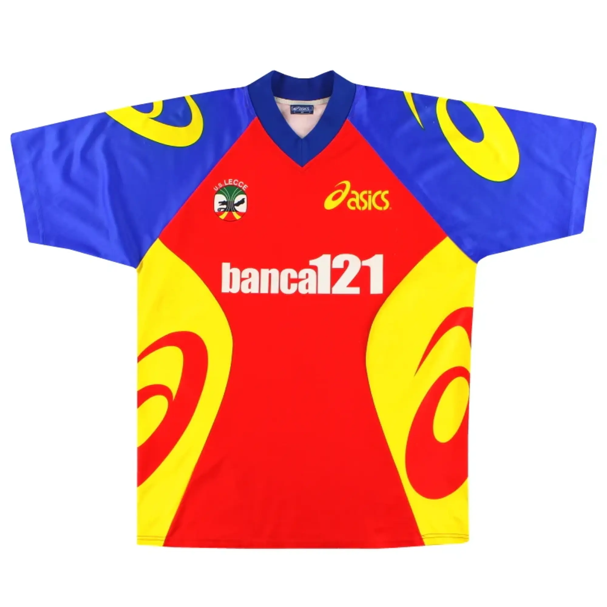 1999-00 Lecce Asics Training Shirt M - Other Italian Clubs / Excellent / Medium