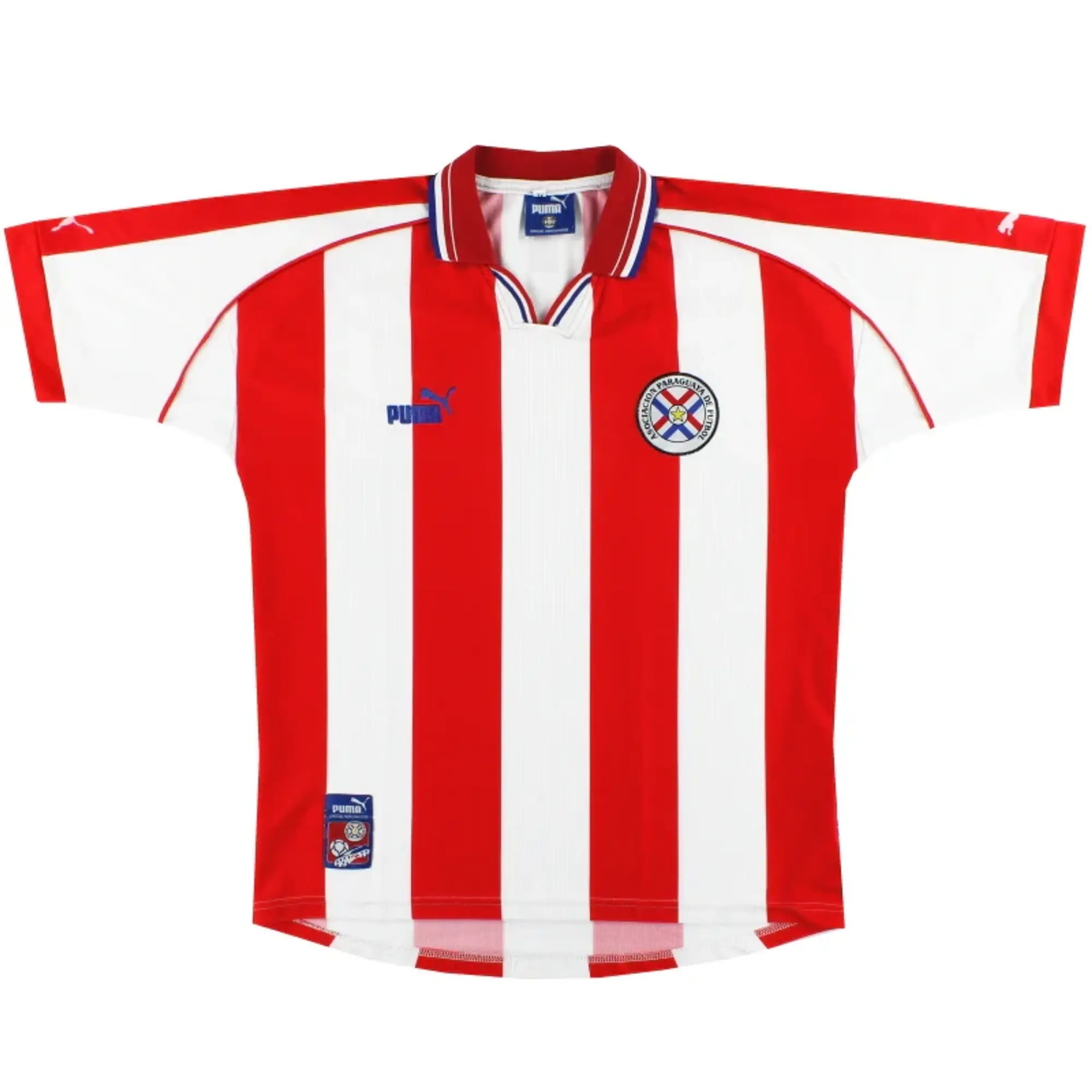 2000-02 Paraguay Puma Home Shirt XL - South American / Excellent / XL