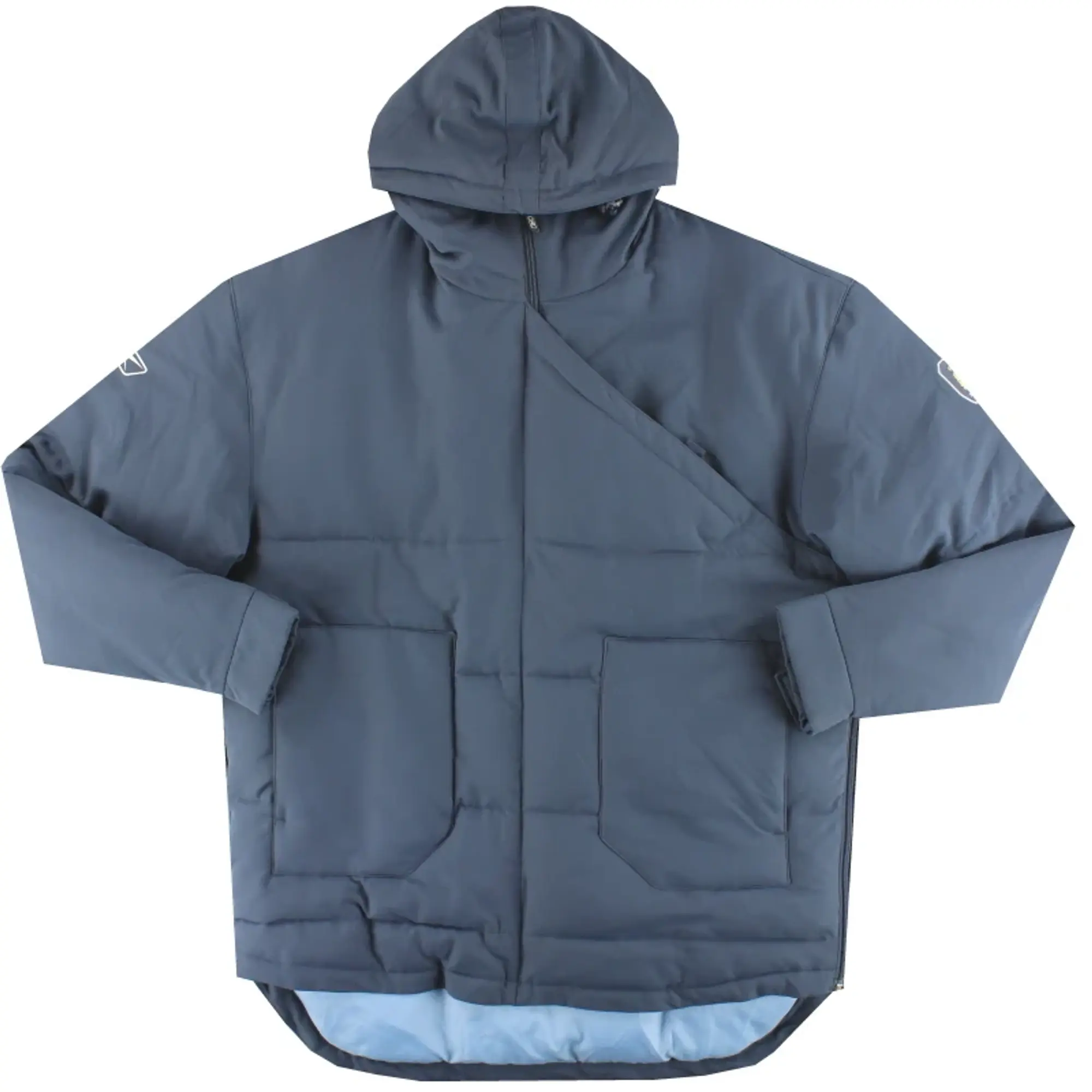 2004-06 Manchester City Reebok Padded Bench Coat *Mint* XL - Manchester City / Mint / XL