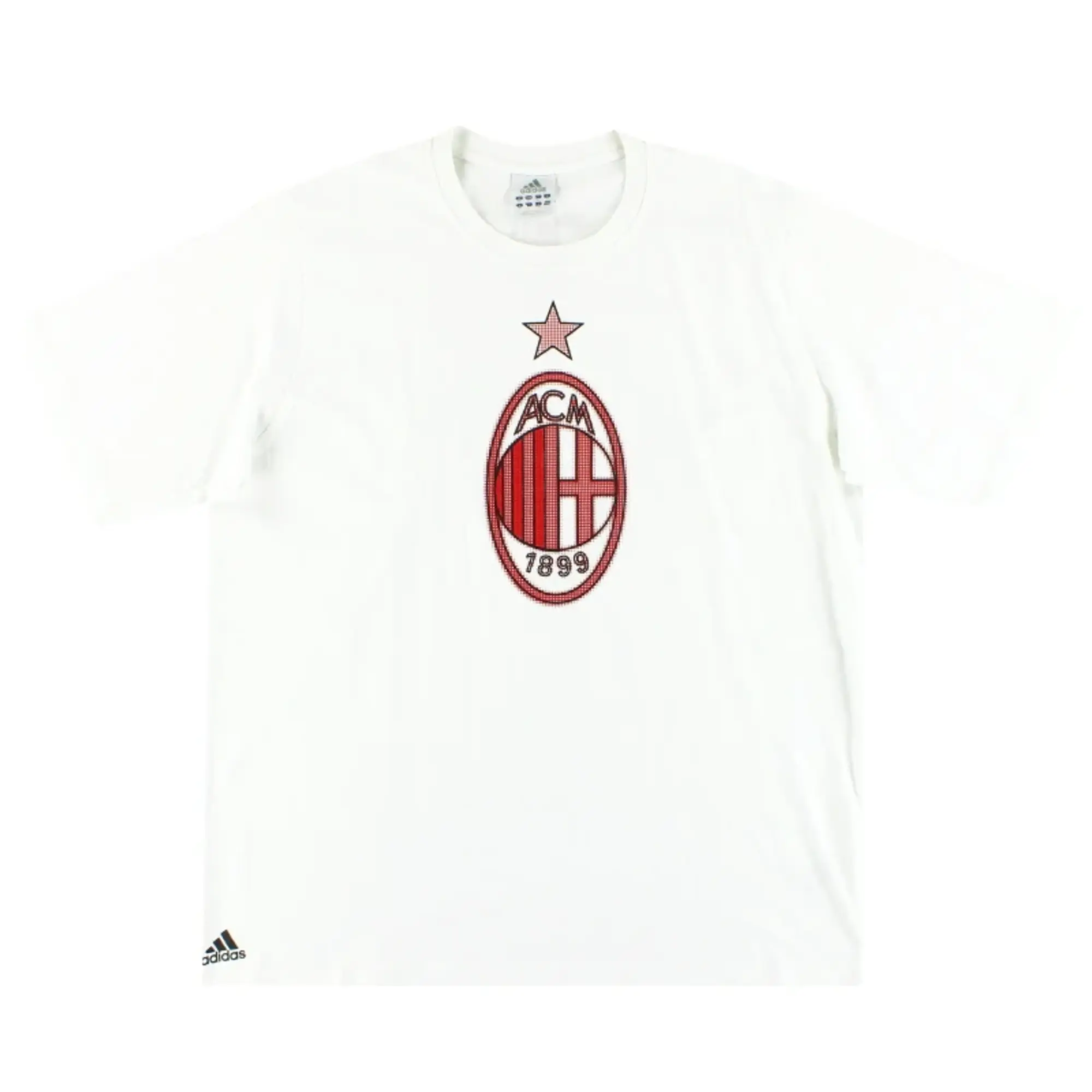 2005-06 AC Milan adidas Graphic Tee XL - AC Milan / Excellent / XL