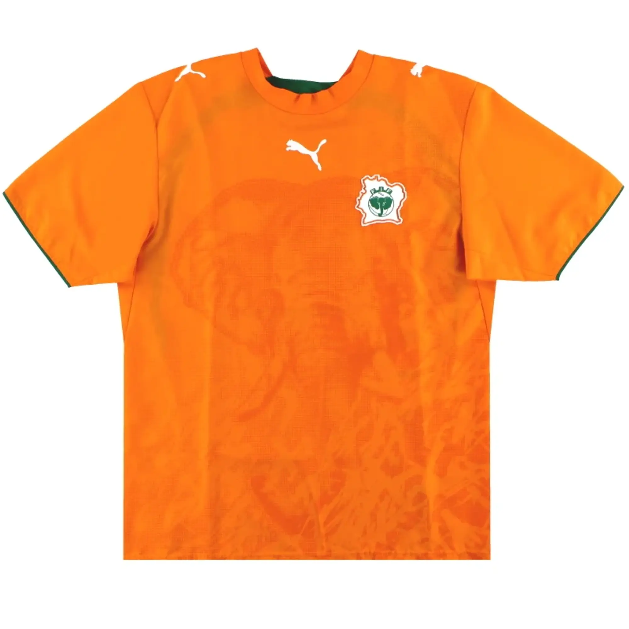 2006-07 Ivory Coast Puma Home Shirt M - African / Excellent / Medium