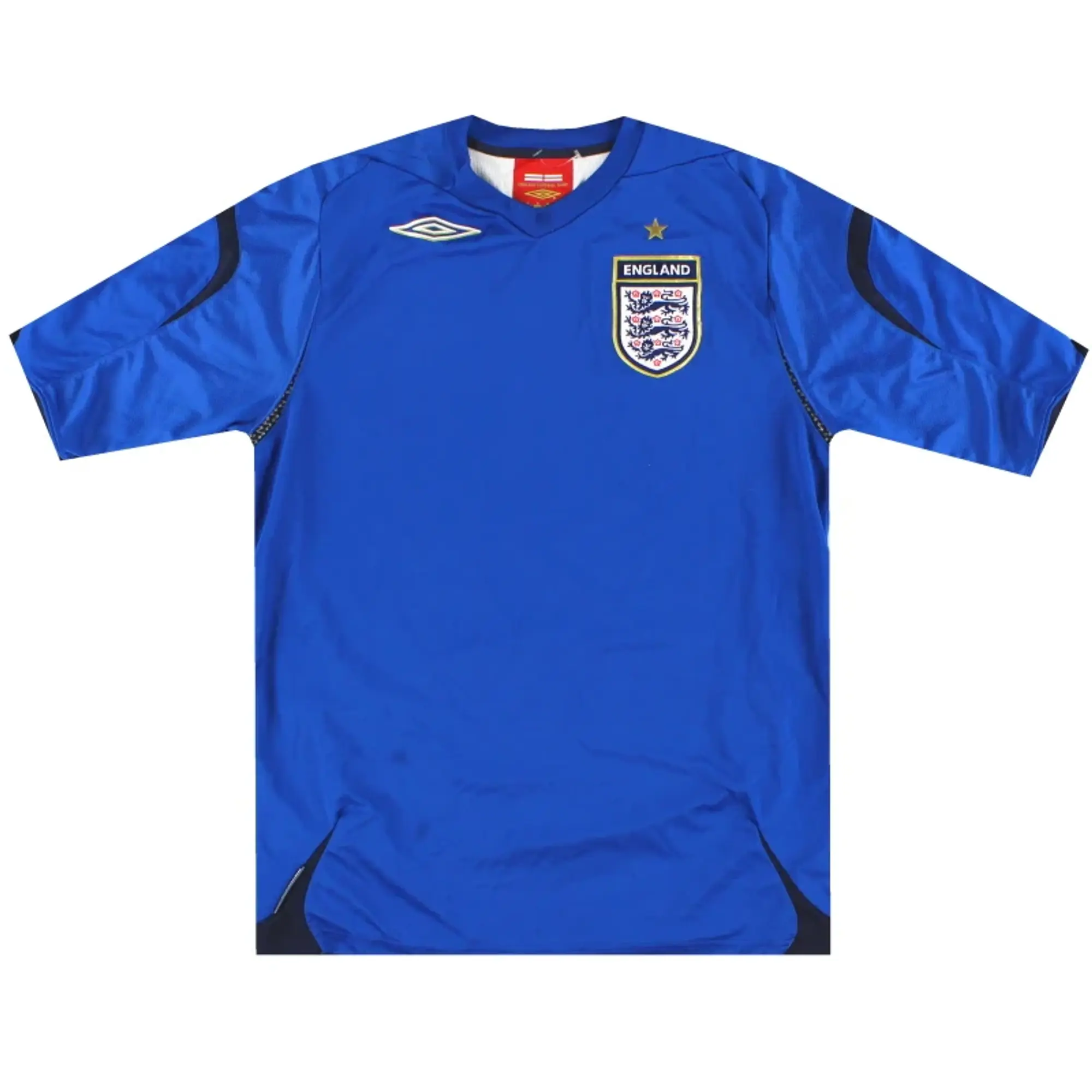 2006-08 England Umbro Goalkeeper Shirt *As New* M - England / As New / Medium