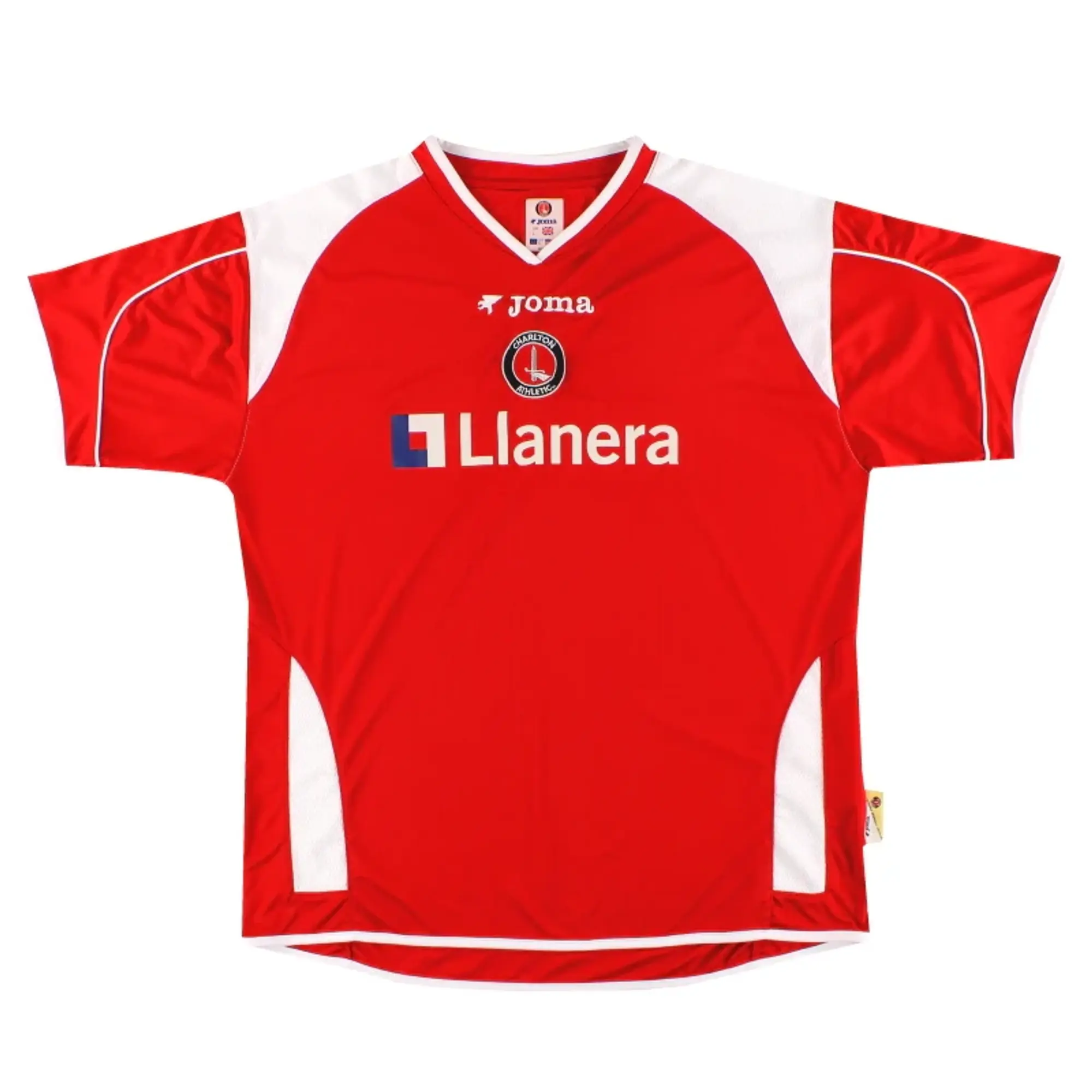 2006-08 Charlton Joma Home Shirt L - Charlton Athletic / Excellent / Large