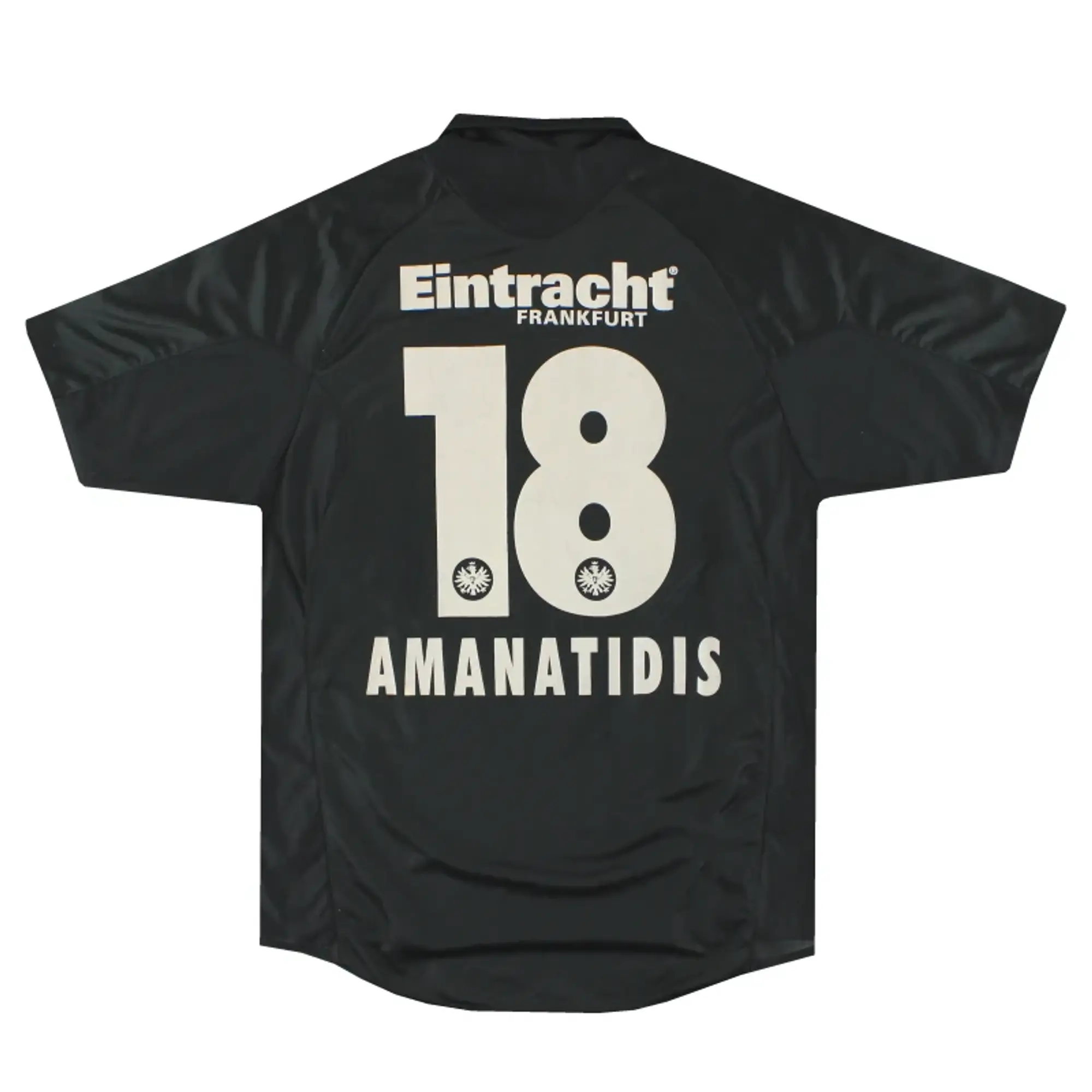 2006-08 Eintracht Frankfurt Jako Third Shirt Amanatidis #18 L - Other German Clubs / Very Good / Large