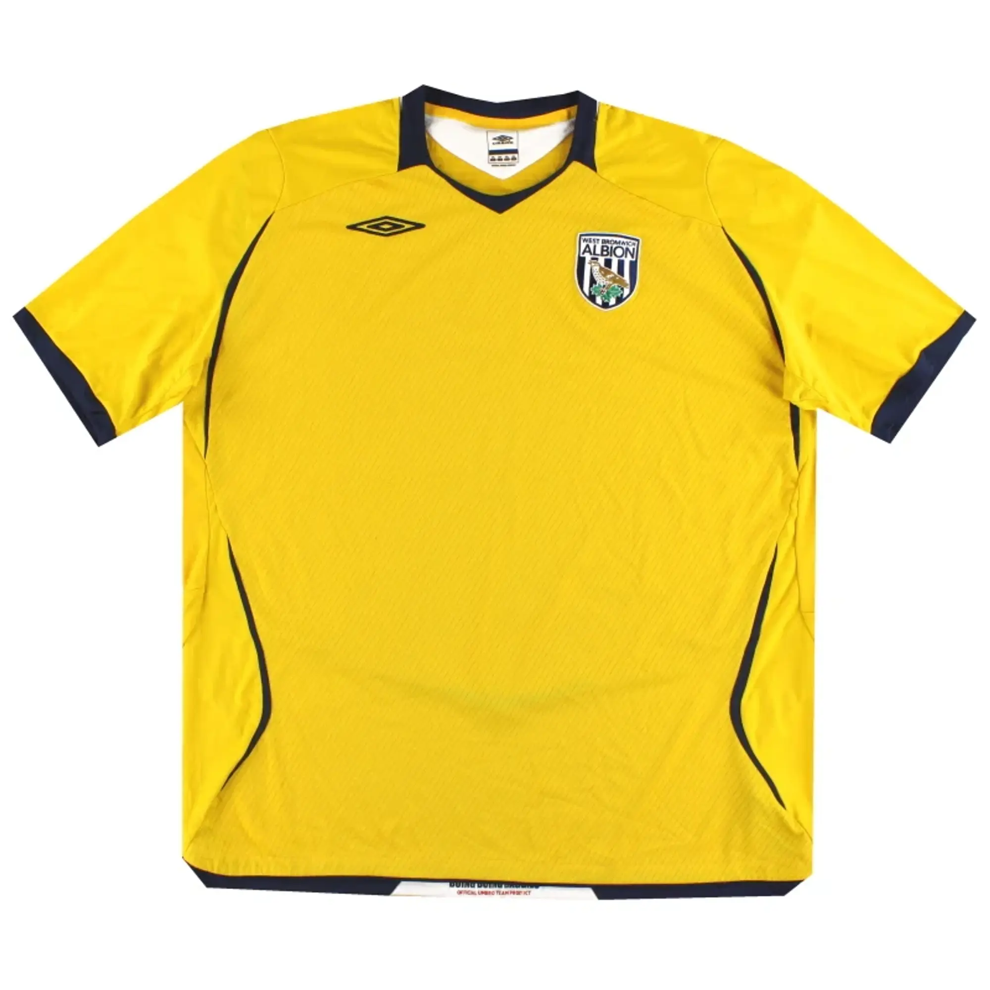 2008-09 West Brom Umbro Away Shirt XXL - West Brom / Excellent / XXL