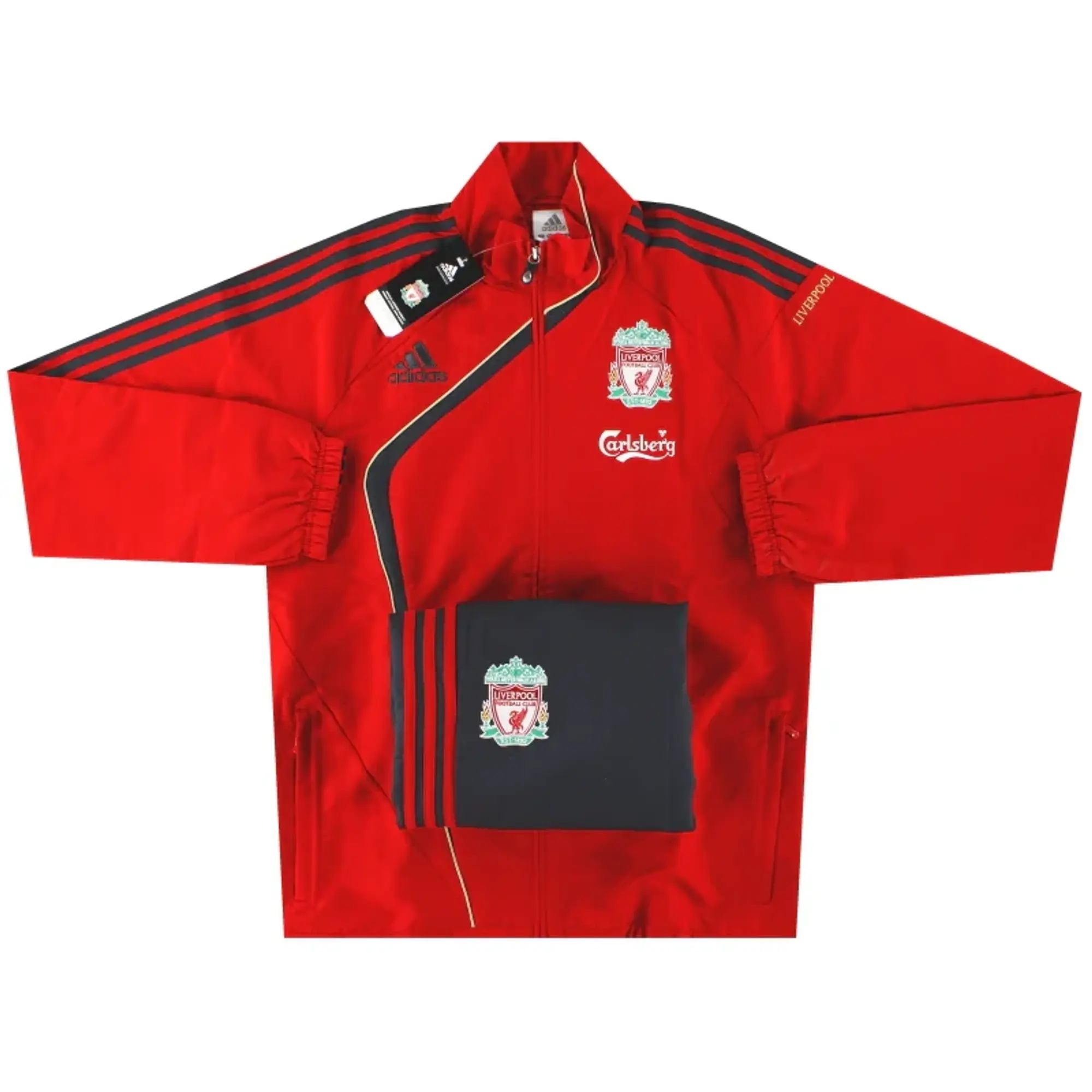 2009-10 Liverpool adidas Tracksuit *BNIB* M - Liverpool / BNIB / Medium