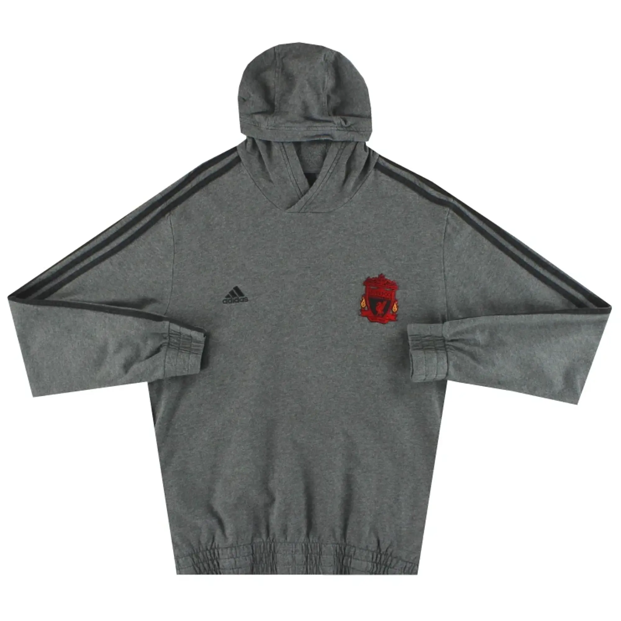 2010-11 Liverpool adidas Hoodie L - Liverpool / Excellent / Large