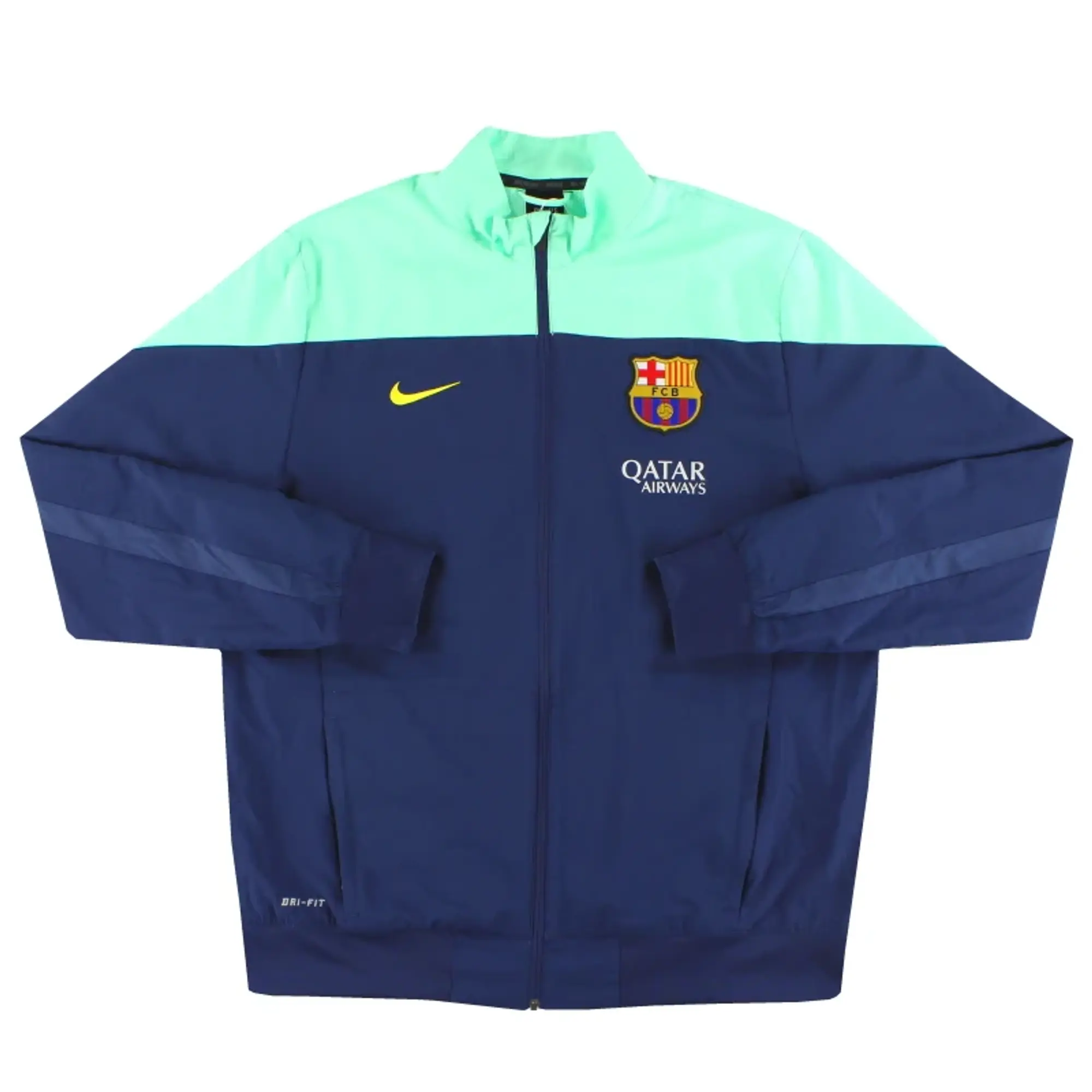 2013-14 Barcelona Nike Squad Track Jacket L - Barcelona / Excellent / Large