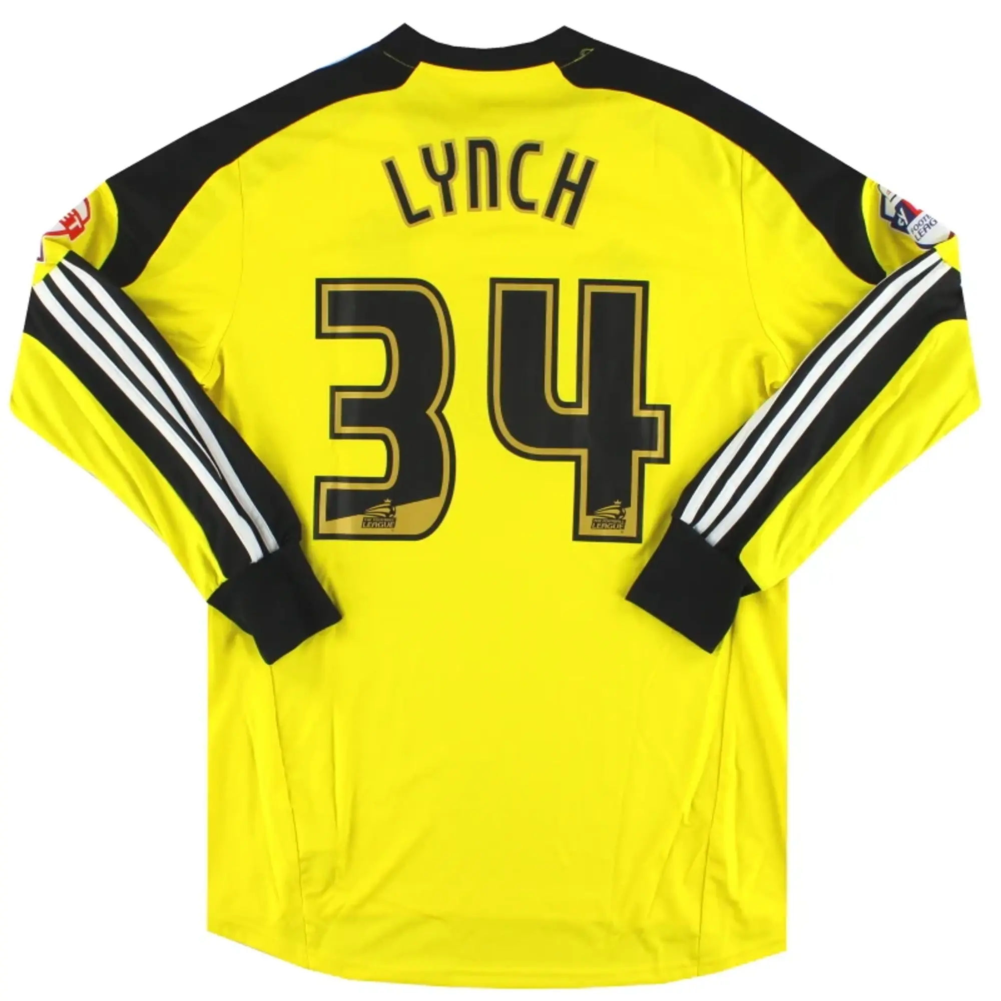 2013-14 Bolton adidas Formotion Player Issue GK Shirt Lynch #34 XL - Bolton Wanderers / Excellent / XL