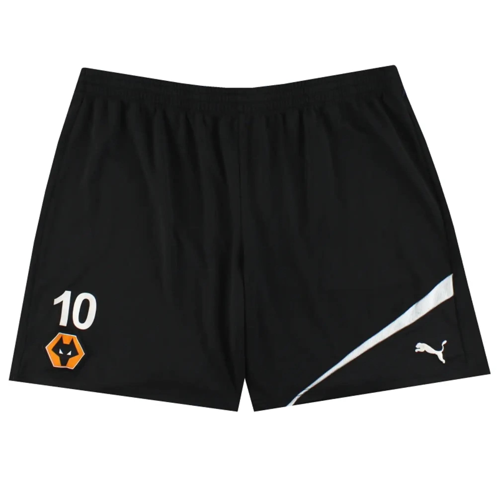 2013-14 Wolves Puma Player Issue Training Shorts #10 XL - Wolves / Excellent / XL