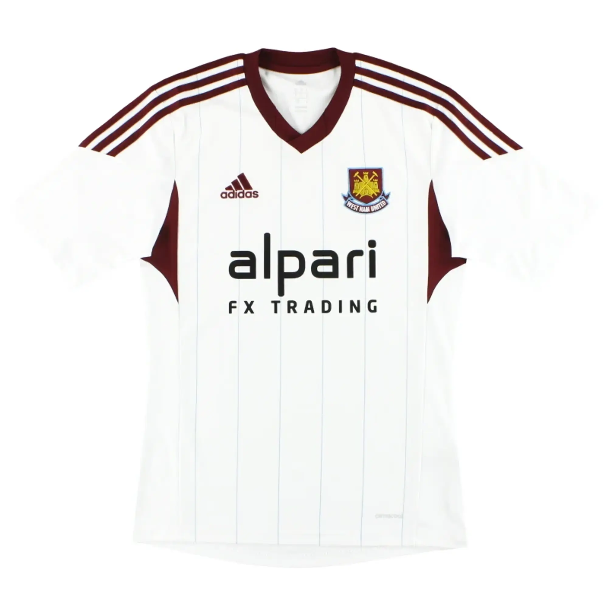 2013-14 West Ham adidas Away Shirt XXL - West Ham / Excellent / XXL