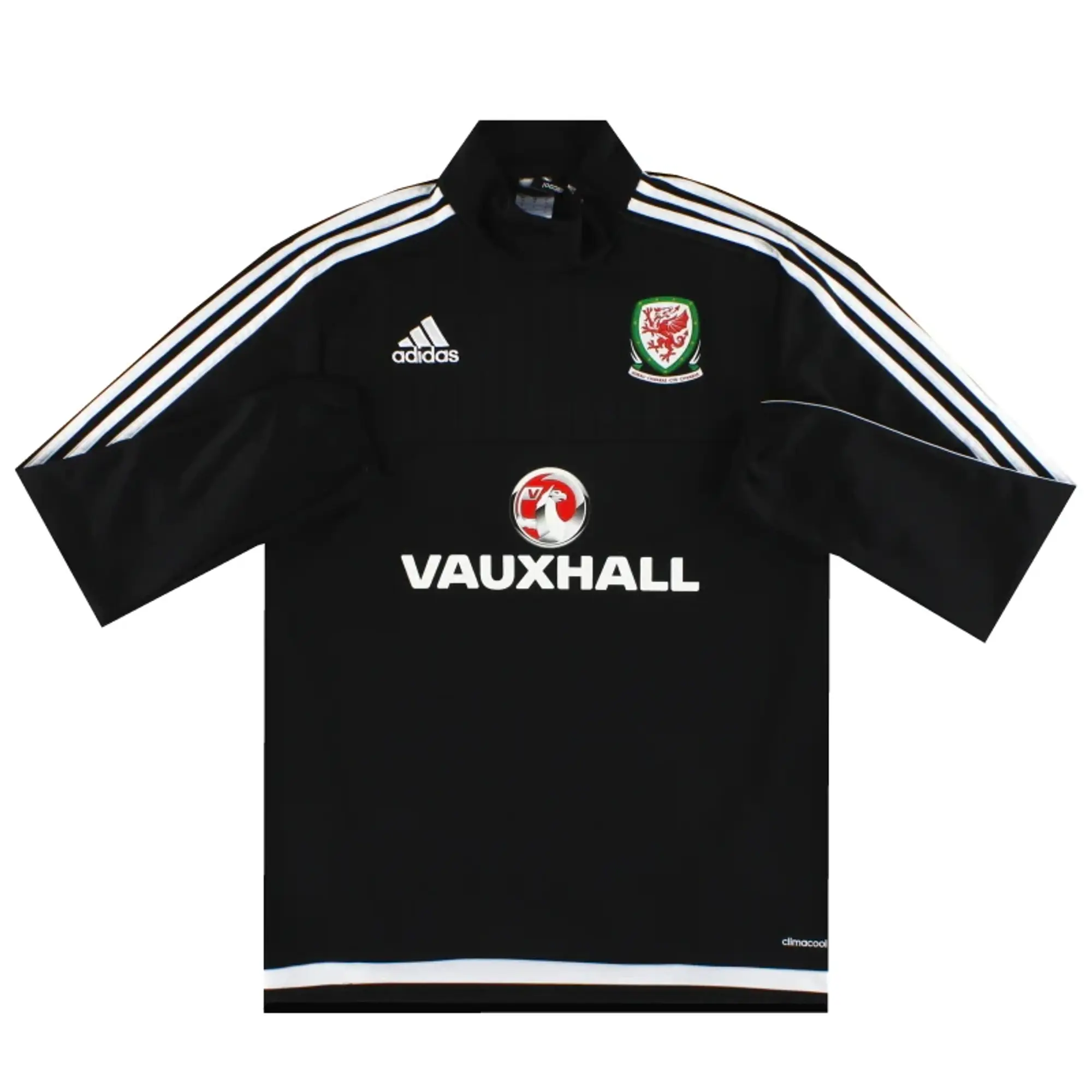 2016-17 Wales adidas 1/4 Zip Training Top *Mint* M - Wales / Excellent / Medium