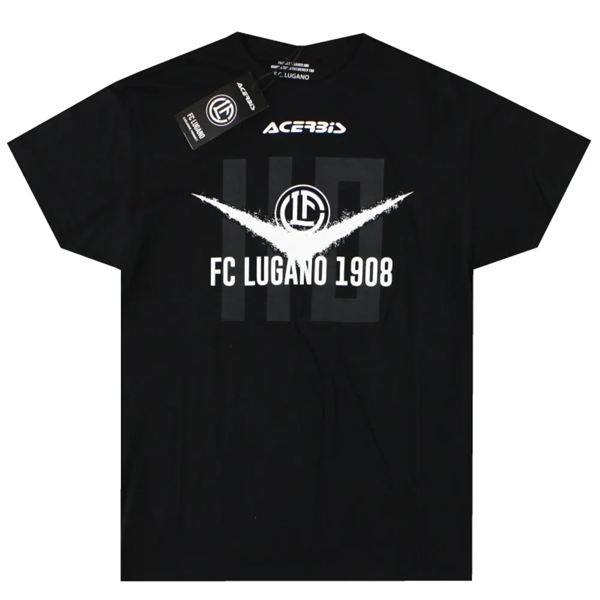 2018-19 FC Lugano Acerbis Fan Tee *w/tags* S - Other European Clubs / w/tags / Small