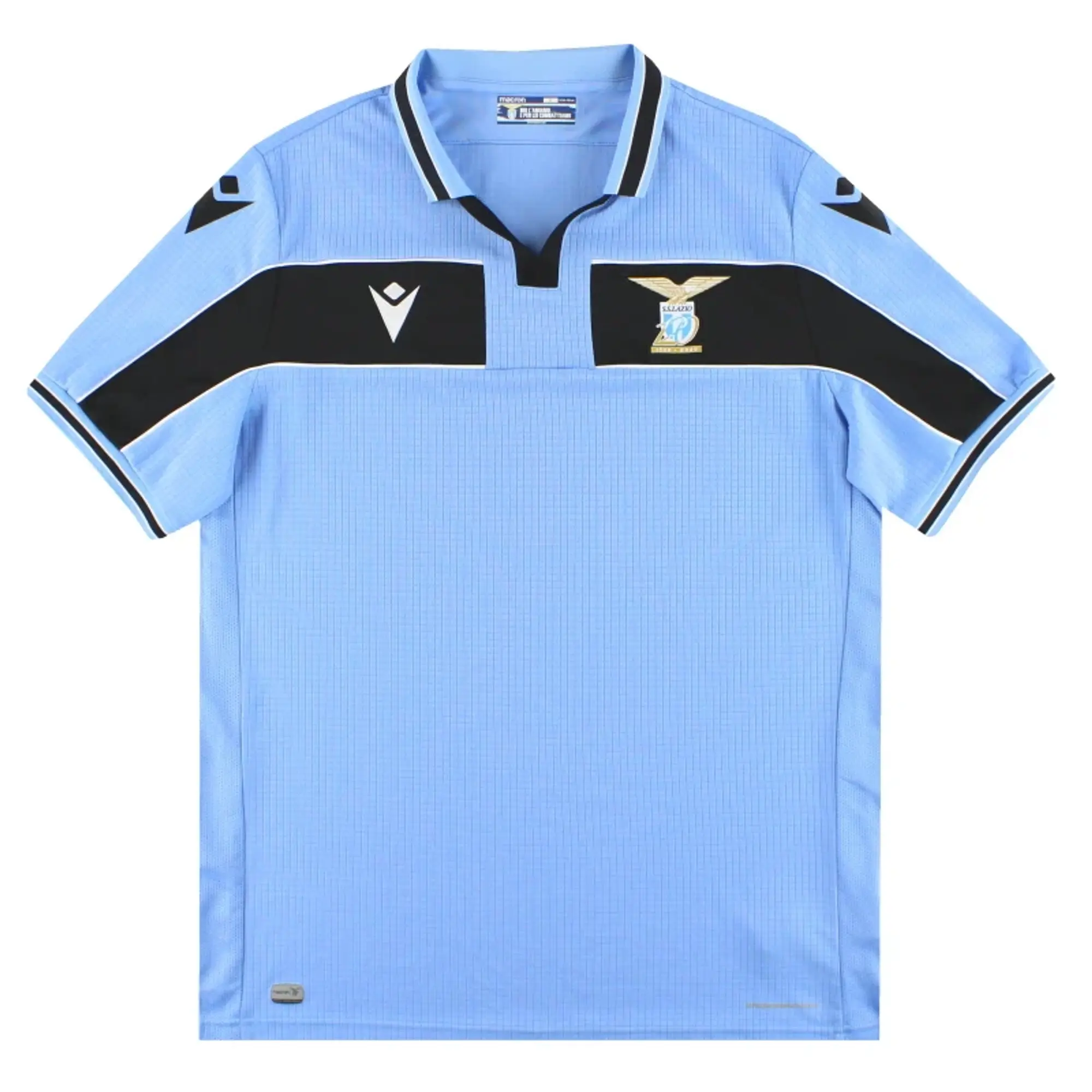 2019-20 Lazio Macron Anniversary Home Shirt XL - Lazio / Excellent / XL
