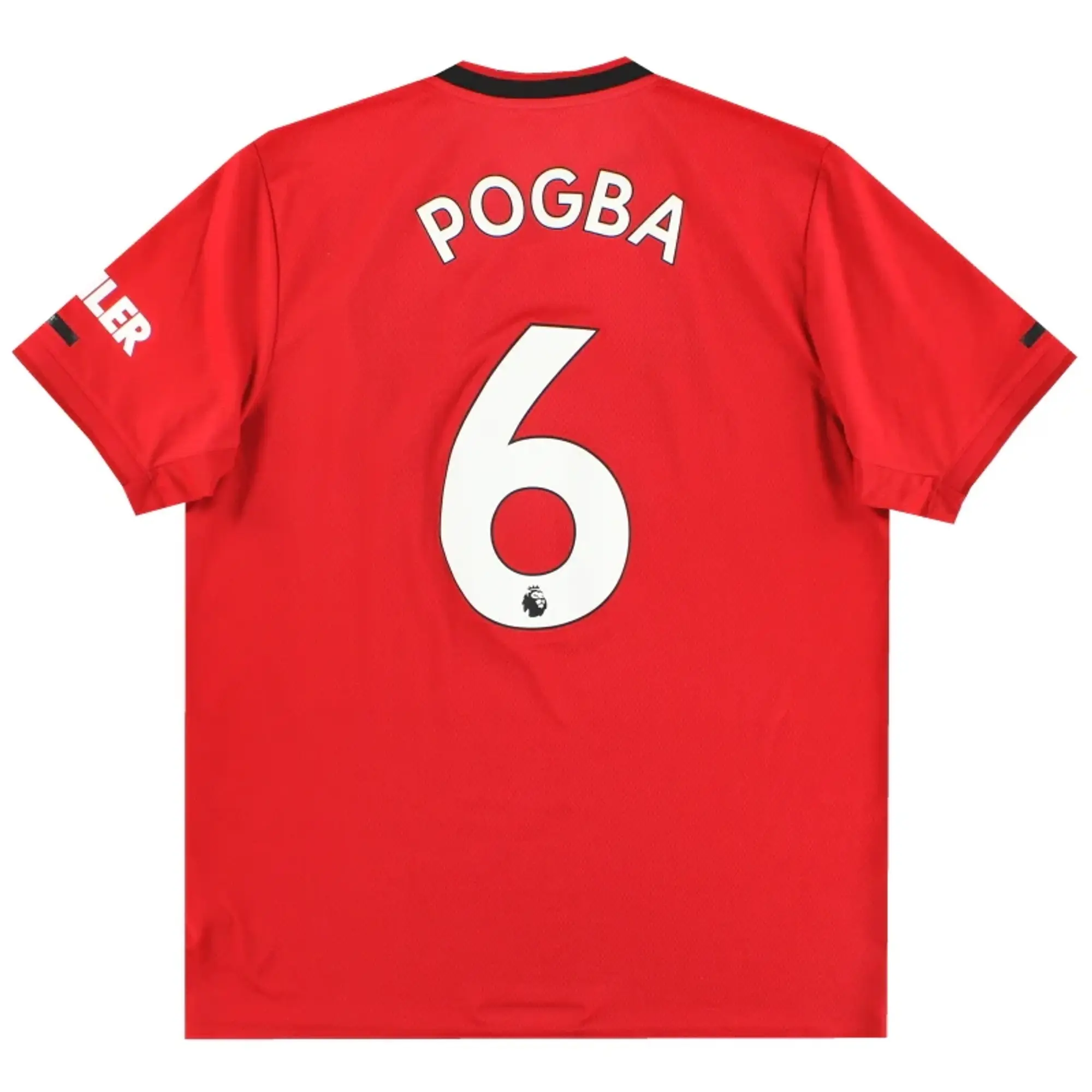 2019-20 Manchester United adidas Home Shirt Pogba #6 L - Manchester United / Excellent / Large