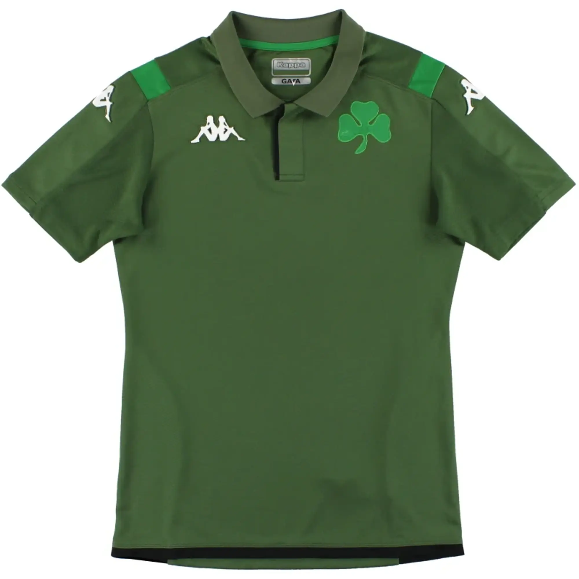 2019-20 Panathinaikos Kappa Polo Shirt S - Panathinaikos / Excellent / Small