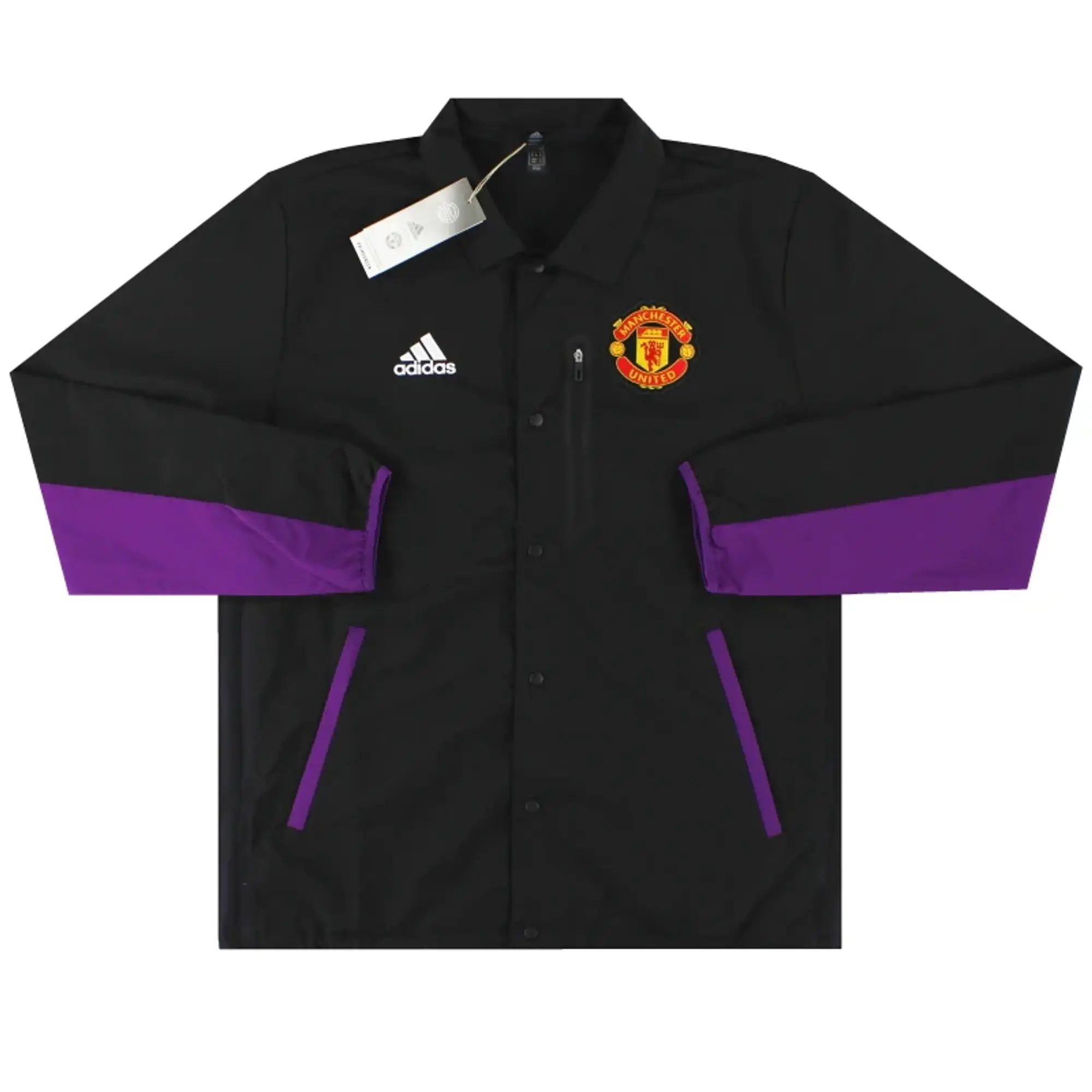 2021-22 Manchester United adidas Coach Jacket *BNIB* M - Manchester United / BNIB / Medium