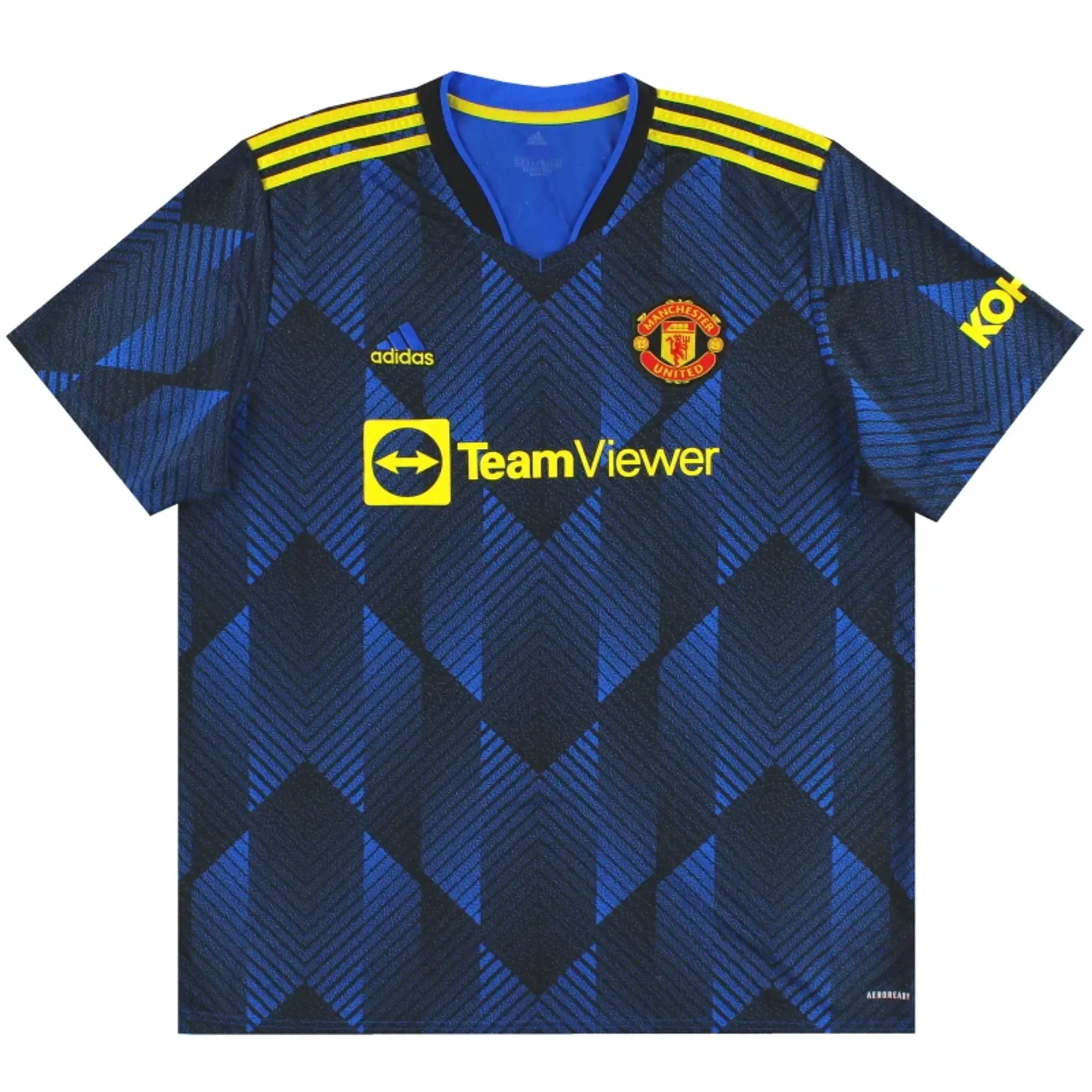 2021-22 Manchester United adidas Third Shirt *Mint* S - Manchester United / Mint / Small