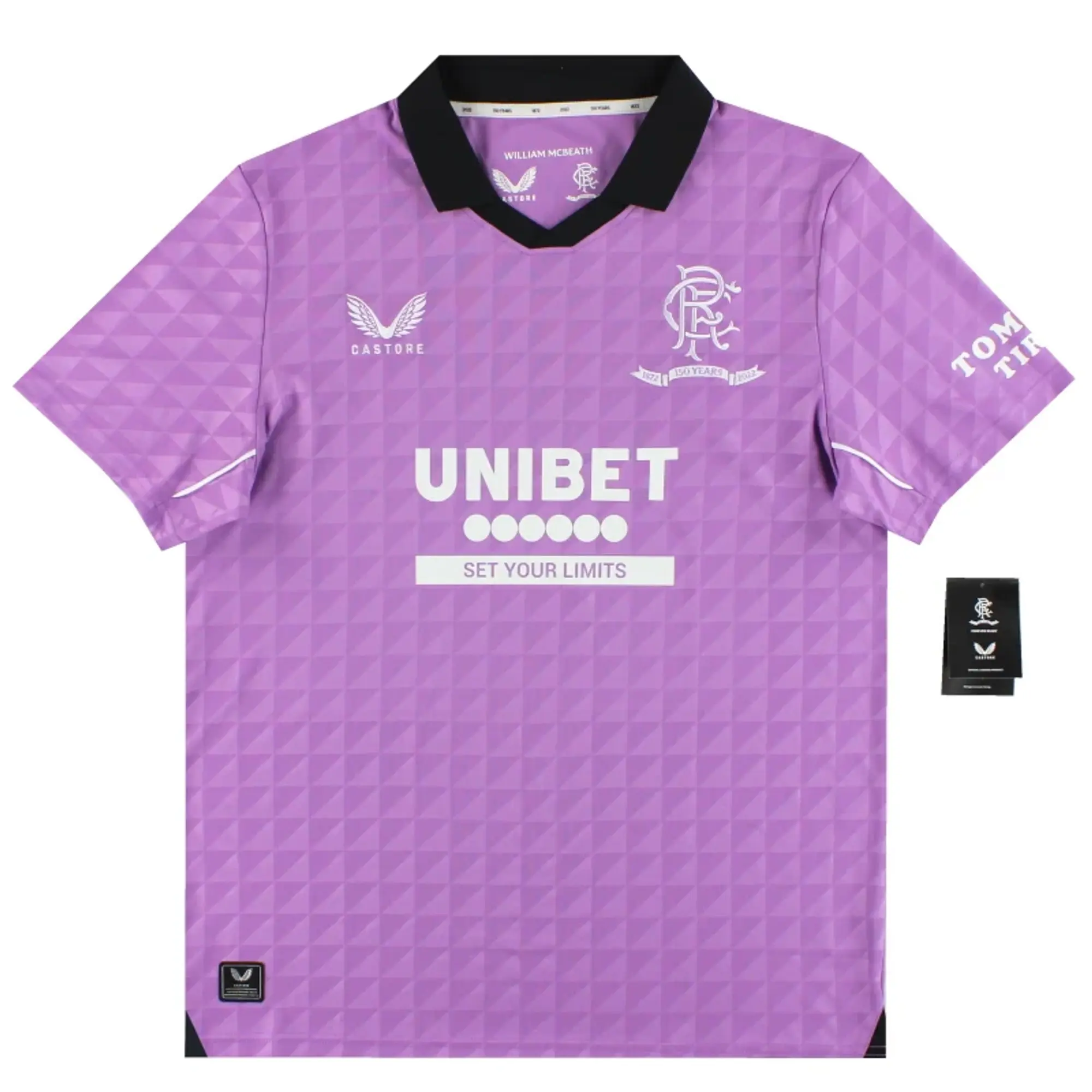 2021-22 Rangers Castore '150 Years' Third Shirt *BNIB* XL - Rangers / BNIB / XL
