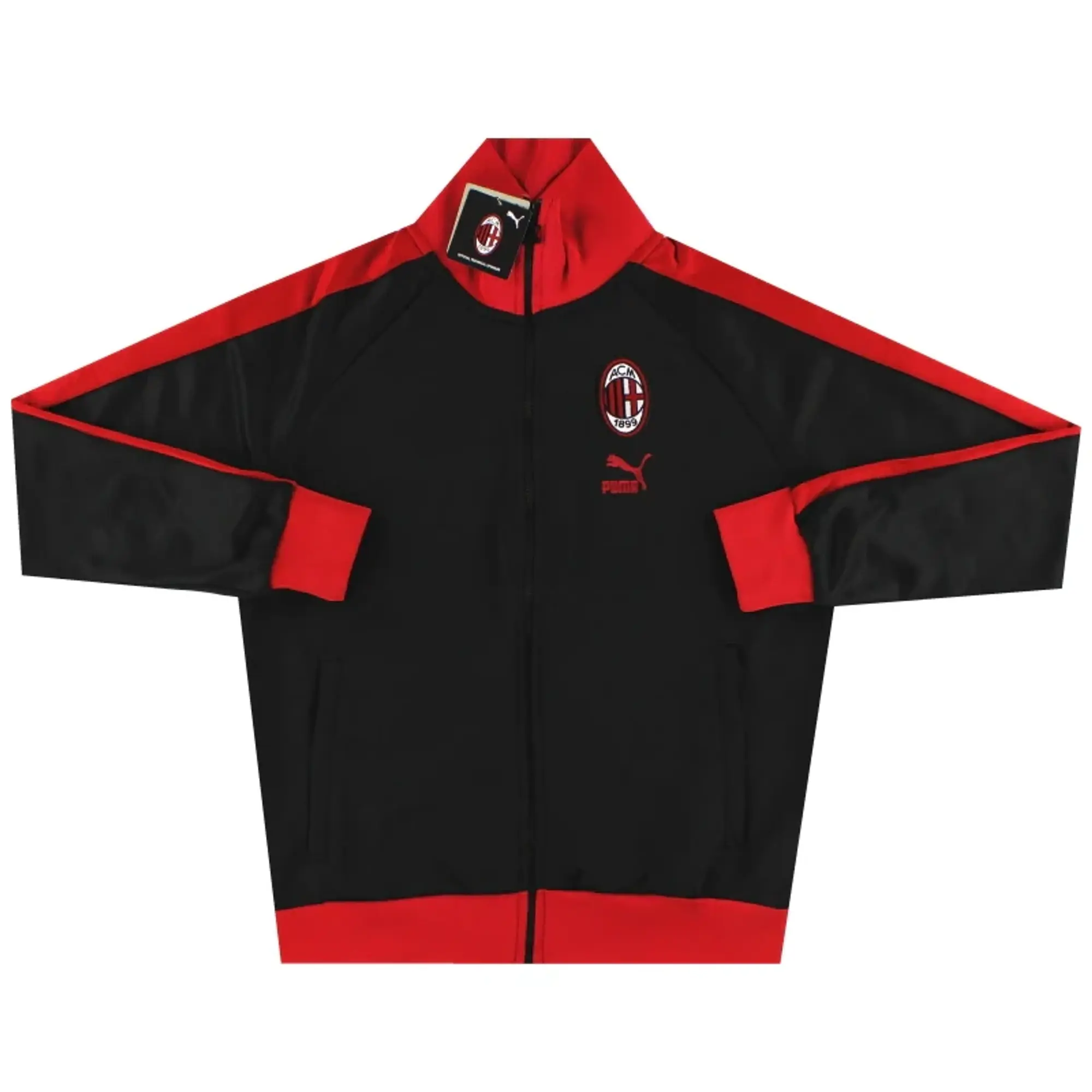 2022-23 AC Milan Puma FtblHeritage T7 Track Jacket *w/tags* - AC Milan / w/tags / Large