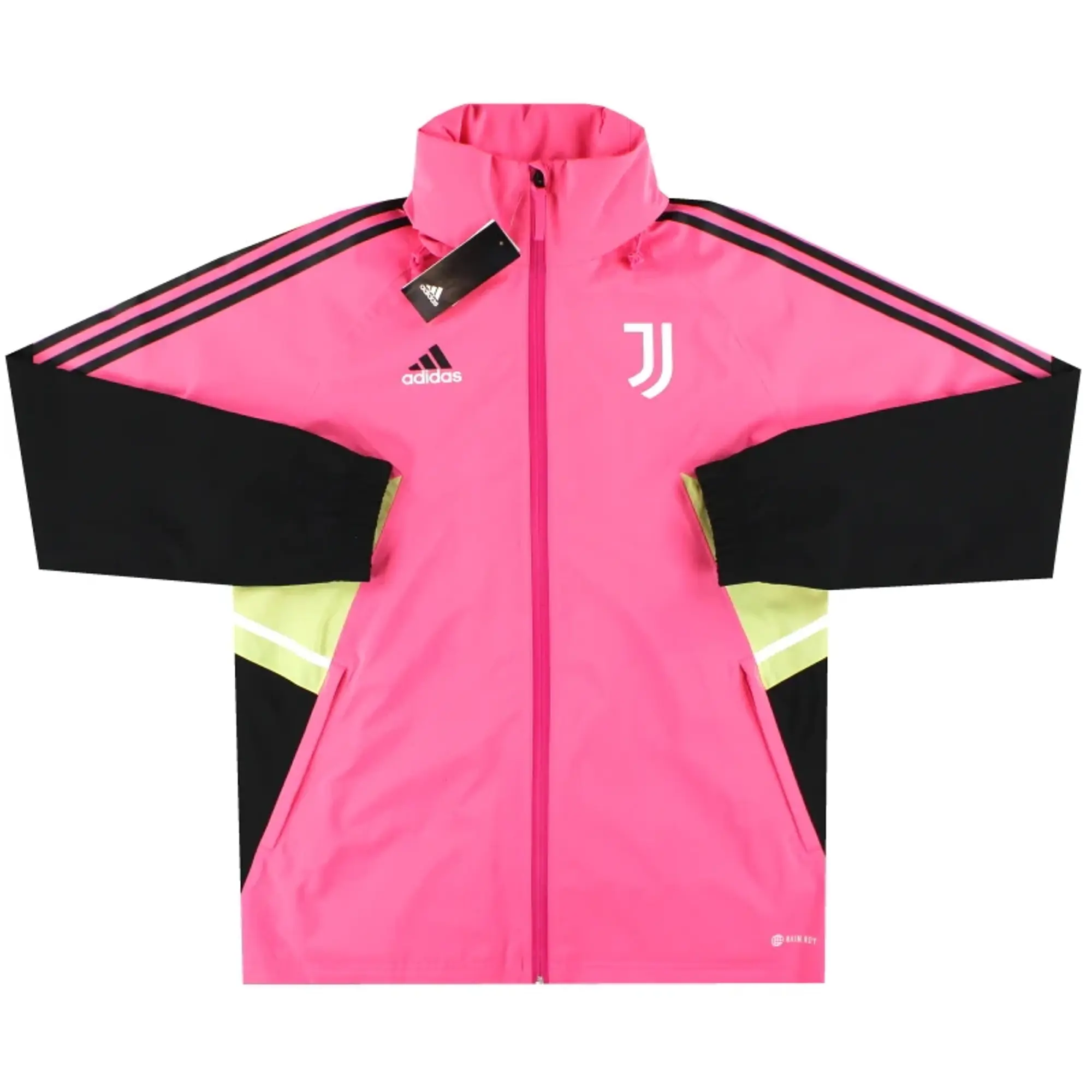 2022-23 Juventus adidas SAMPLE Rain Jacket *w/tags* M - Juventus / w/tags / Medium