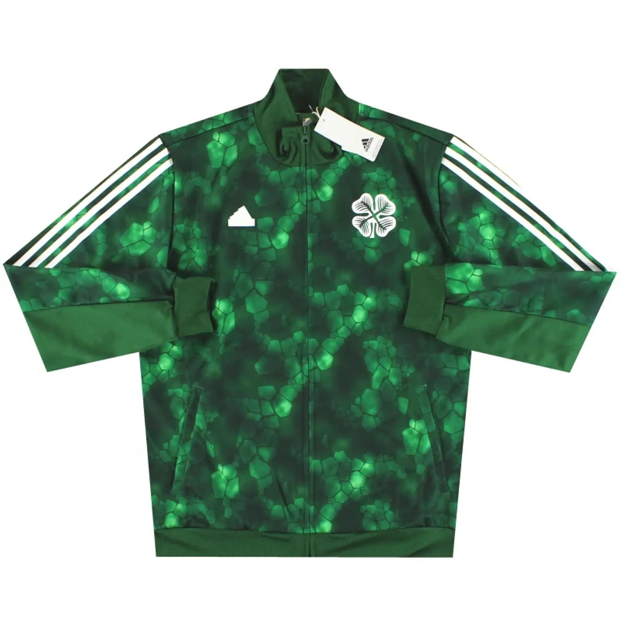 2023-24 Celtic adidas Lifestyler Track Top *BNIB* - Celtic / BNIB / Large