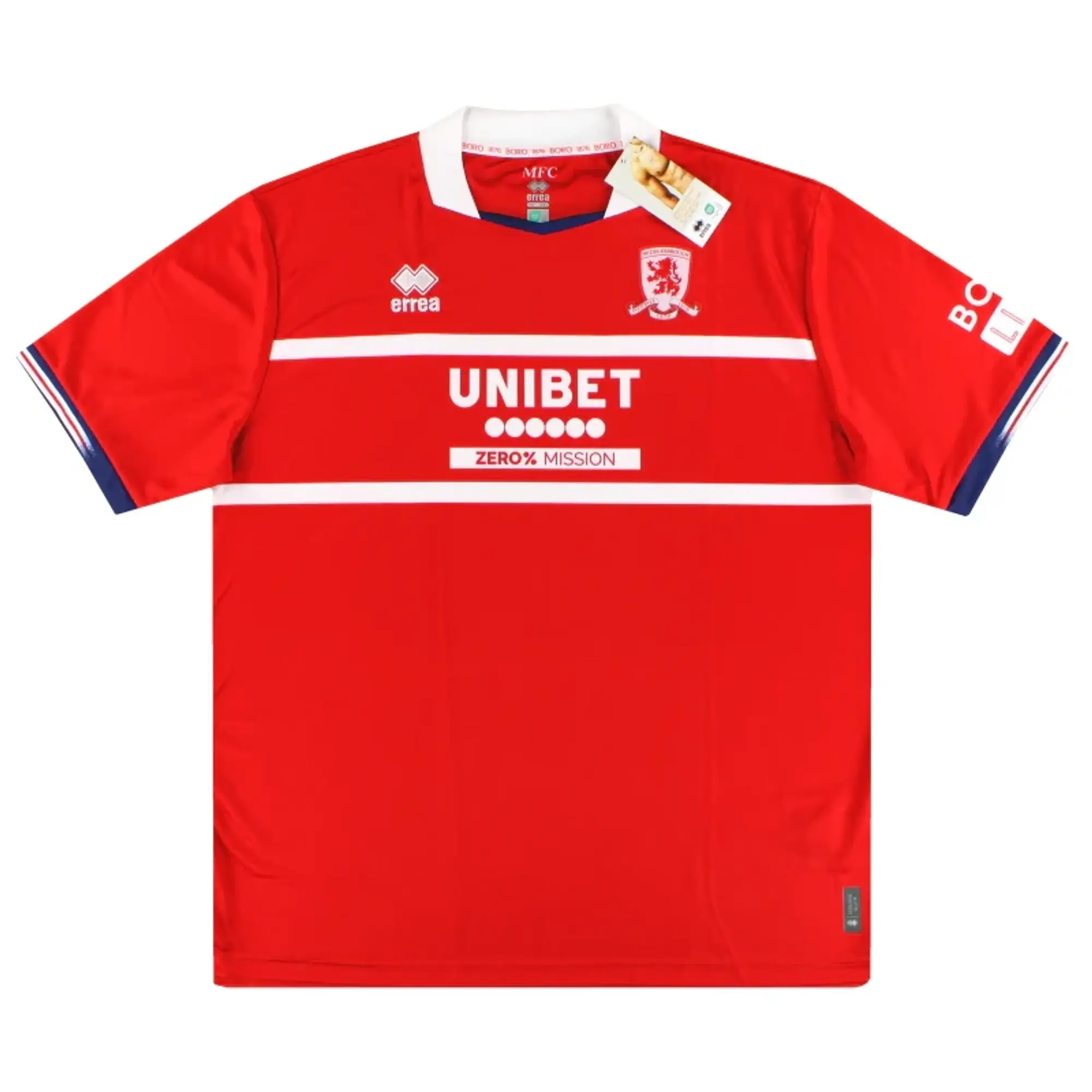 2023-24 Middlesbrough Errea Home Shirt *w/tags* 6XL - Middlesbrough / w/tags / 6XL
