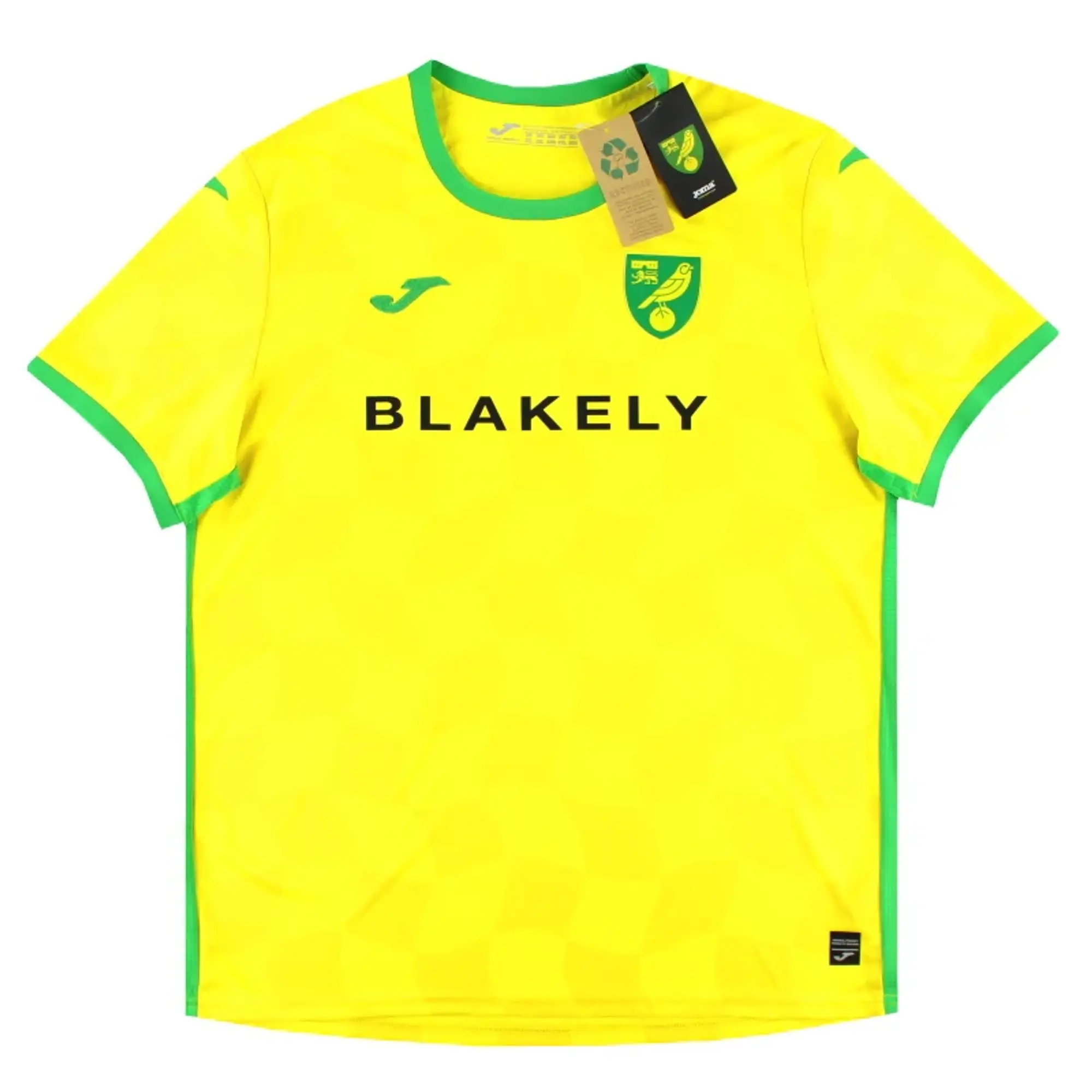 2024-25 Norwich City Joma Home Shirt *BNIB* - Norwich City / BNIB / XL