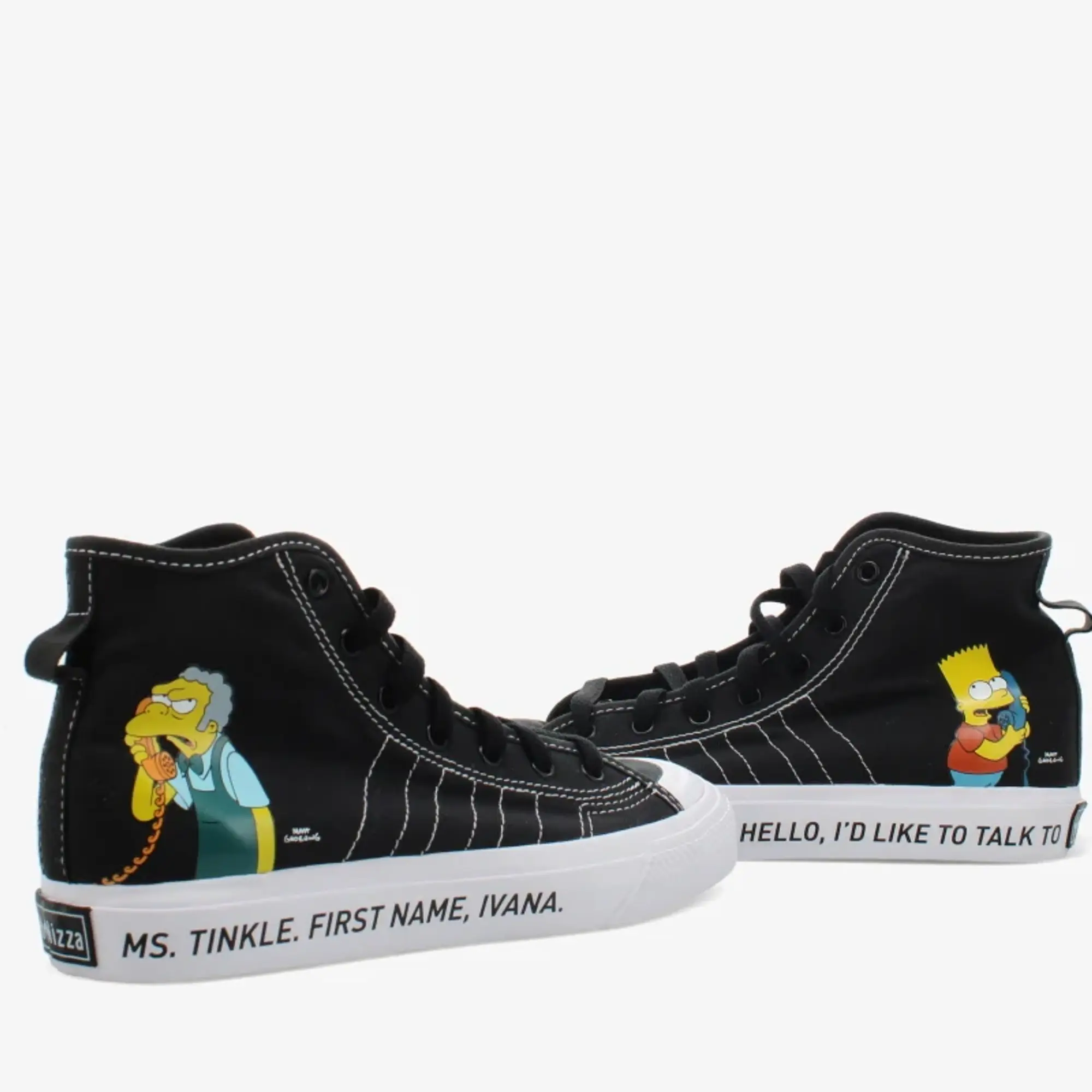 adidas Nizza Hi RF Simpsons Trainers *BNIB* - BNIB / 4.5
