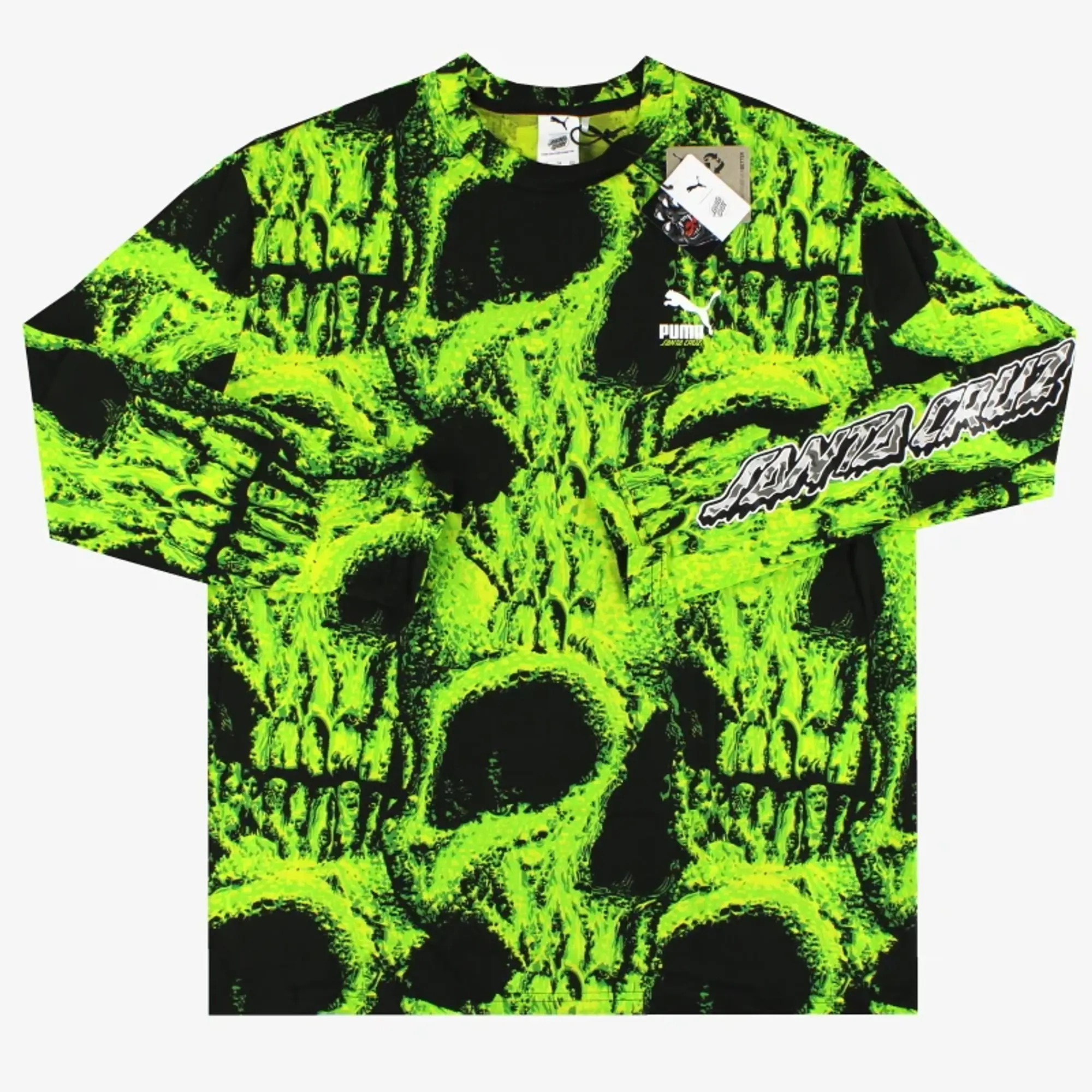 Puma X Santa Cruz AOP Crew Neck Tee L/S *BNIB* - BNIB / Medium