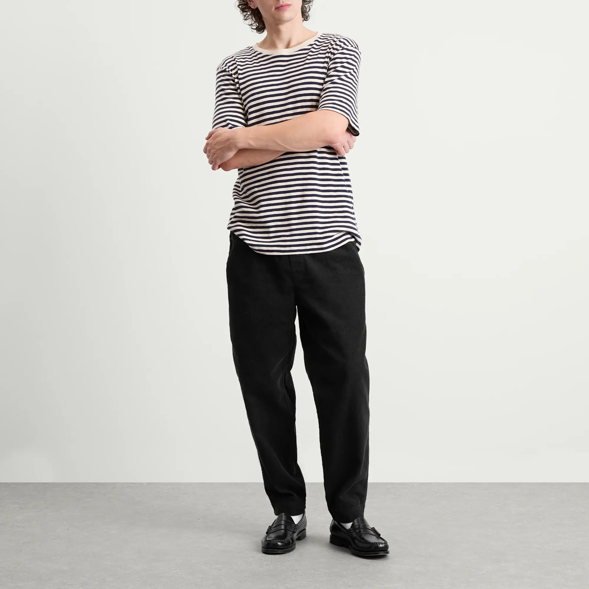 Folk Men's Drawcord Assembly Pant Black Cord