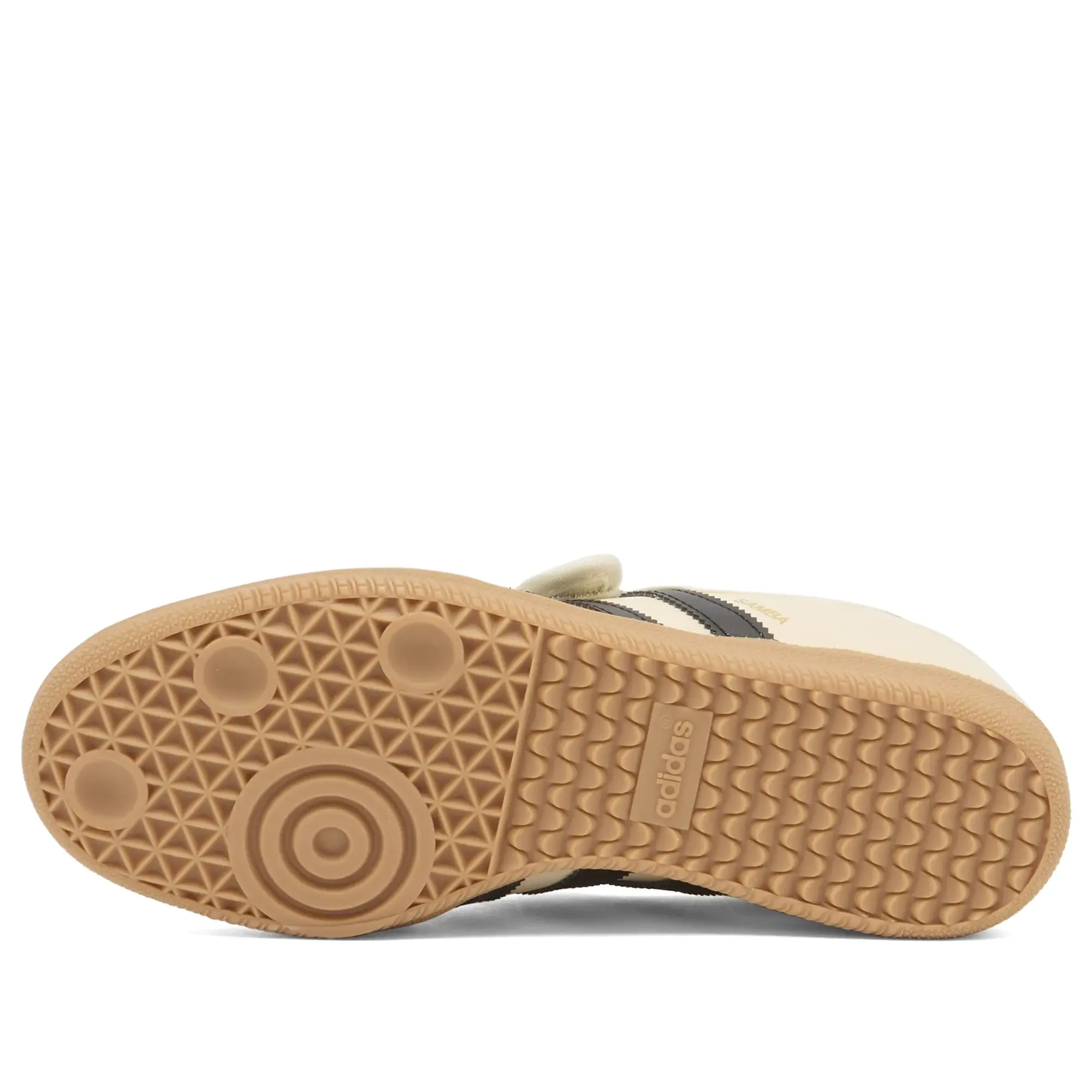 Adidas Women's Samba Jane Sneaker Cream White/Gum/Core Black