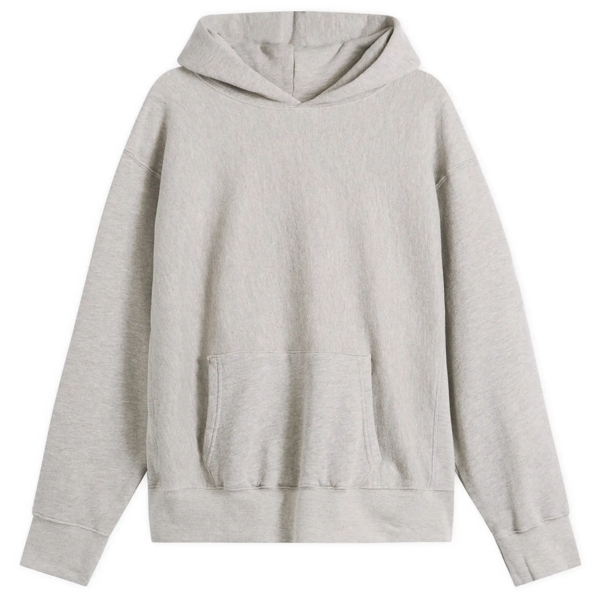 Les Tien Men's Heavyweight Hoodie Heather Grey