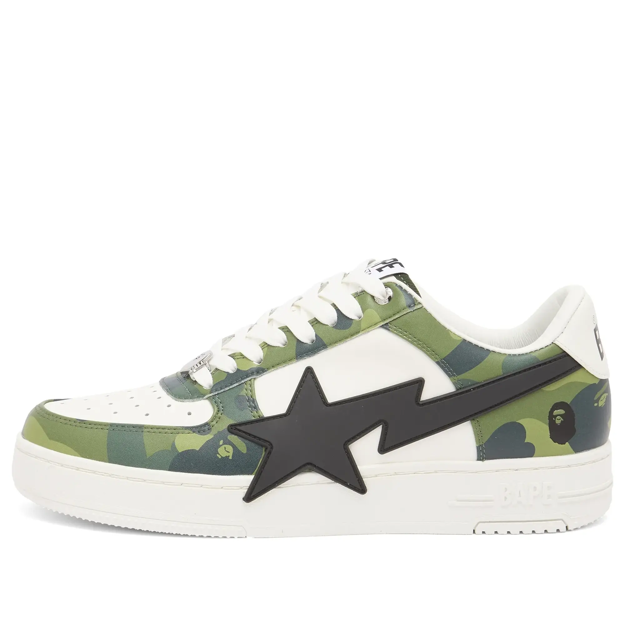 A Bathing Ape Men's BAPE STA OS #1 M1 Green