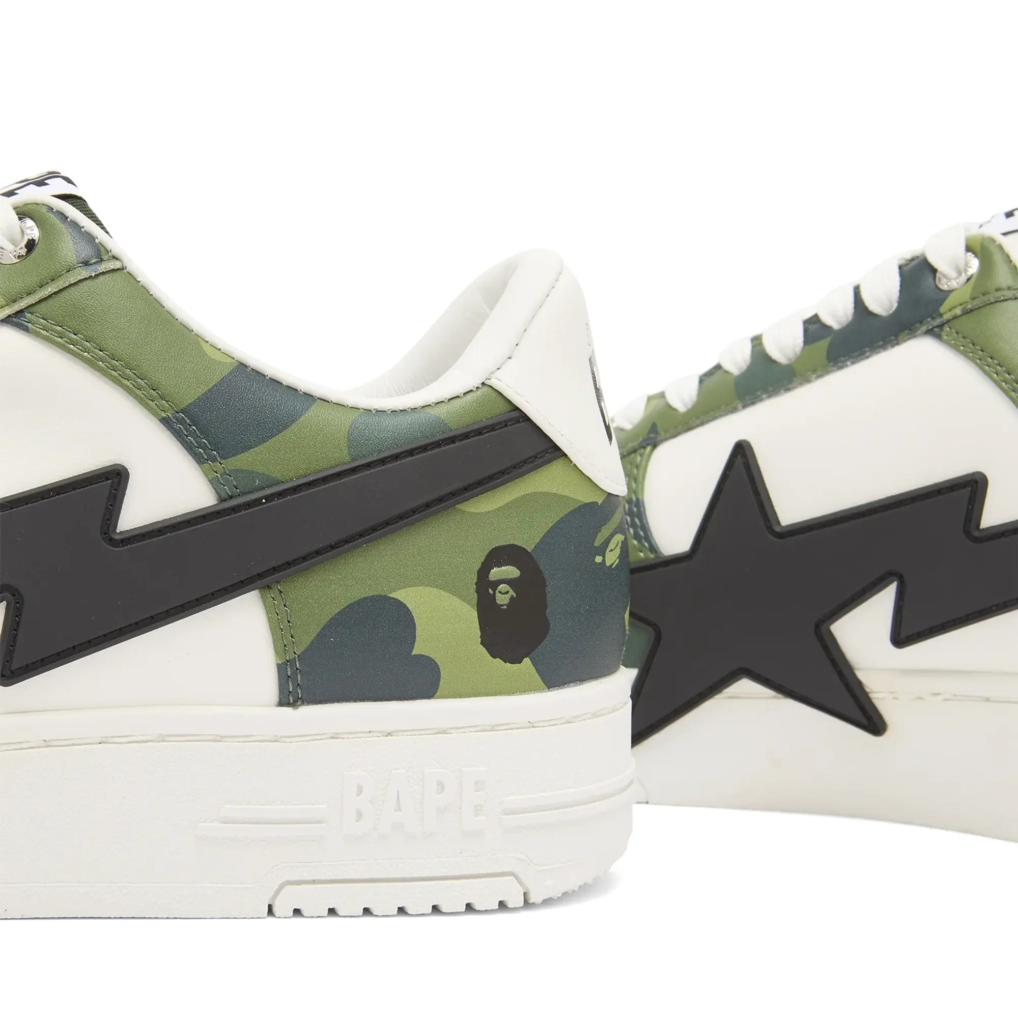 A Bathing Ape Men's BAPE STA OS #1 M1 Green