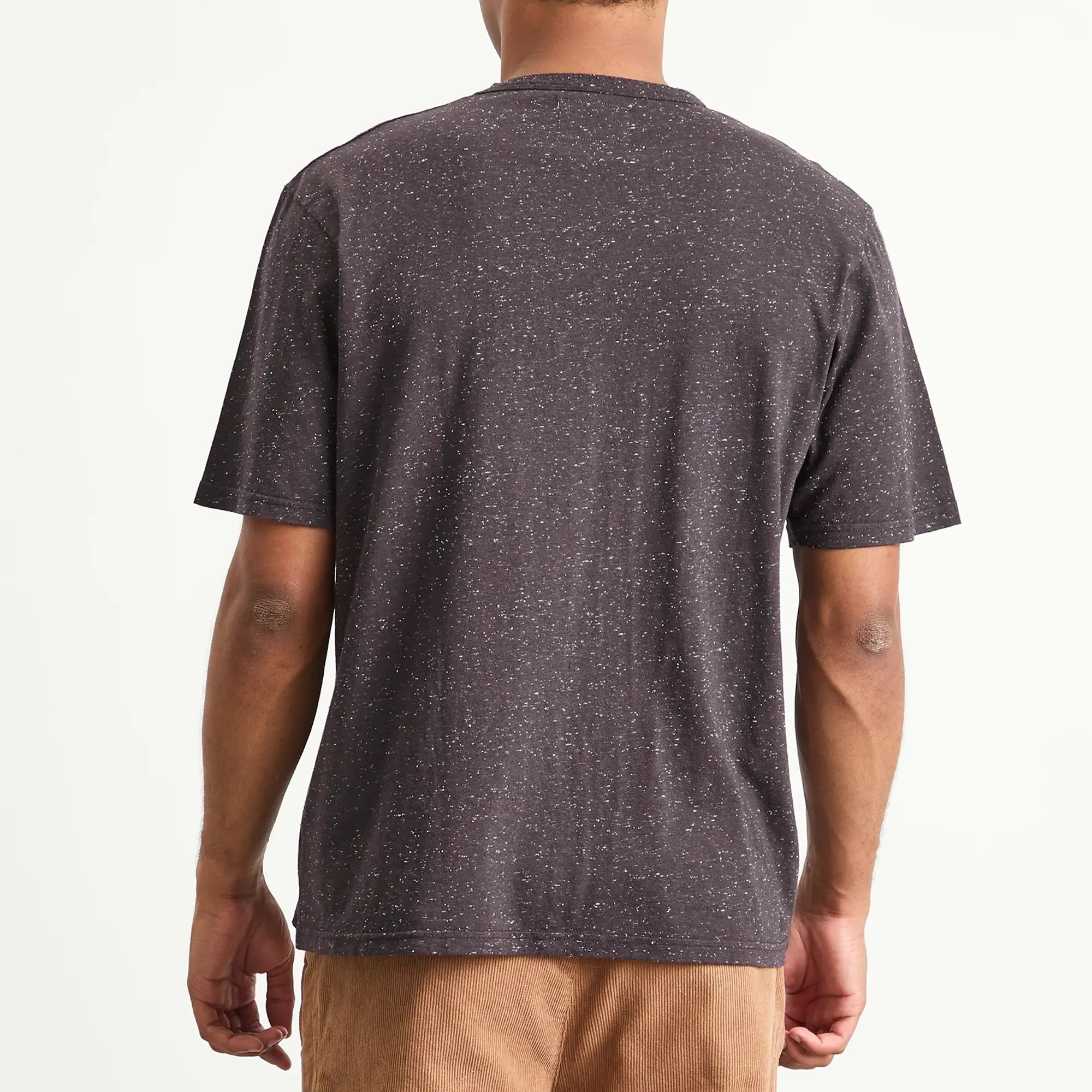 Folk Men's Relaxed Assembly T-Shirt Black Grape