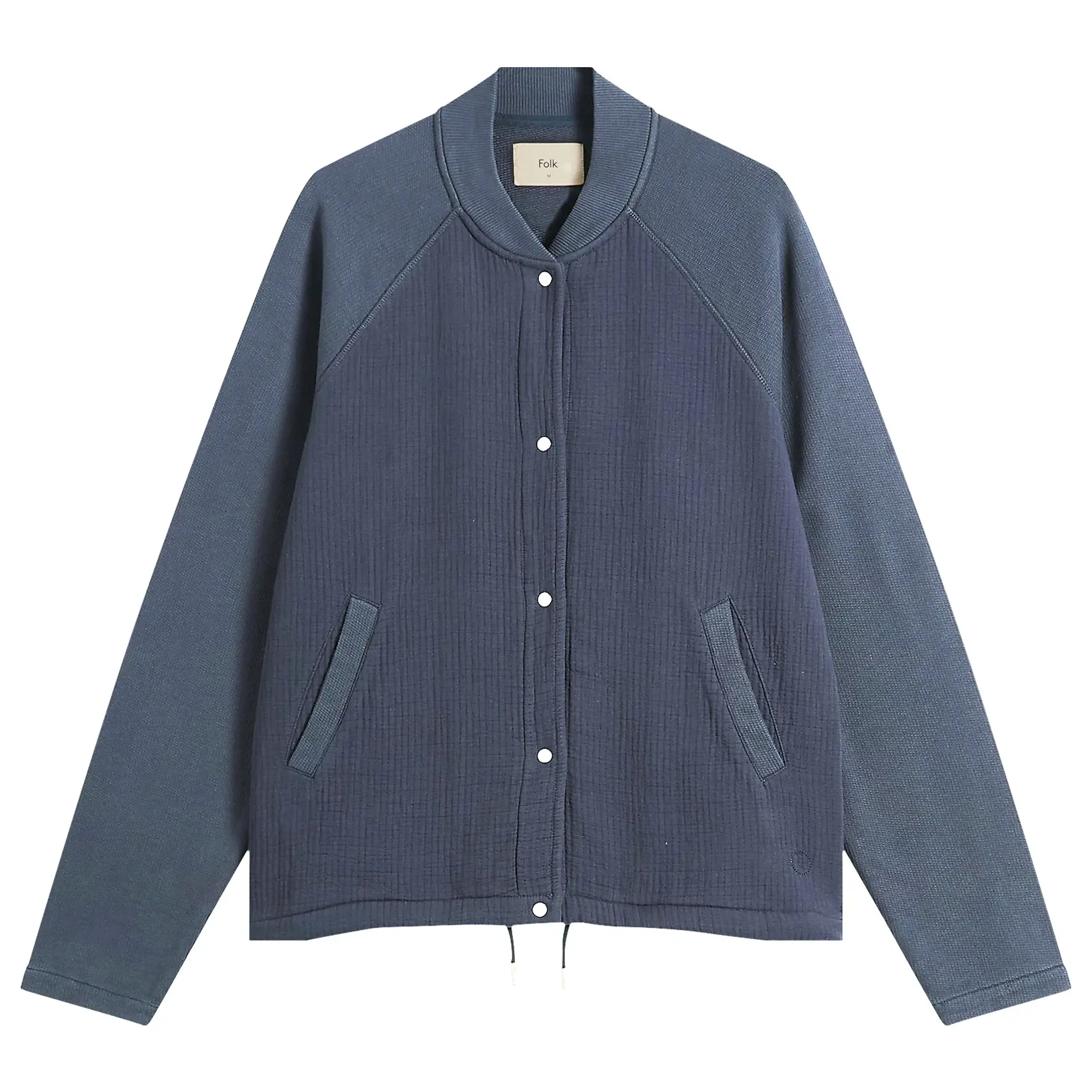 Folk Men's Signal Bomber Jacket Navy
