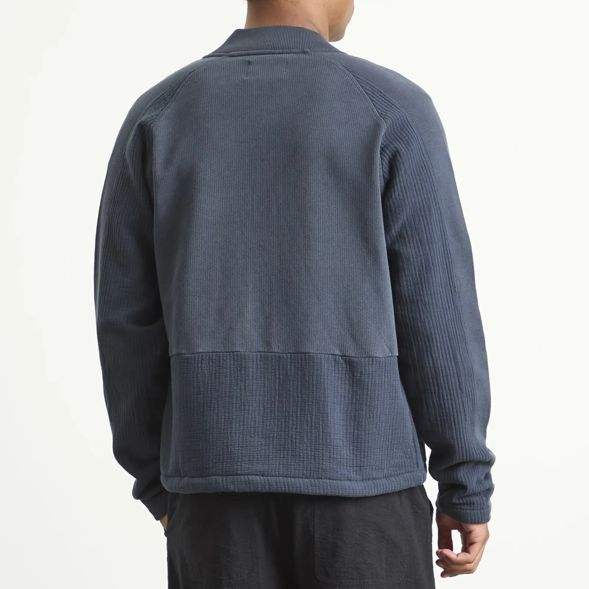 Folk Men's Signal Bomber Jacket Navy