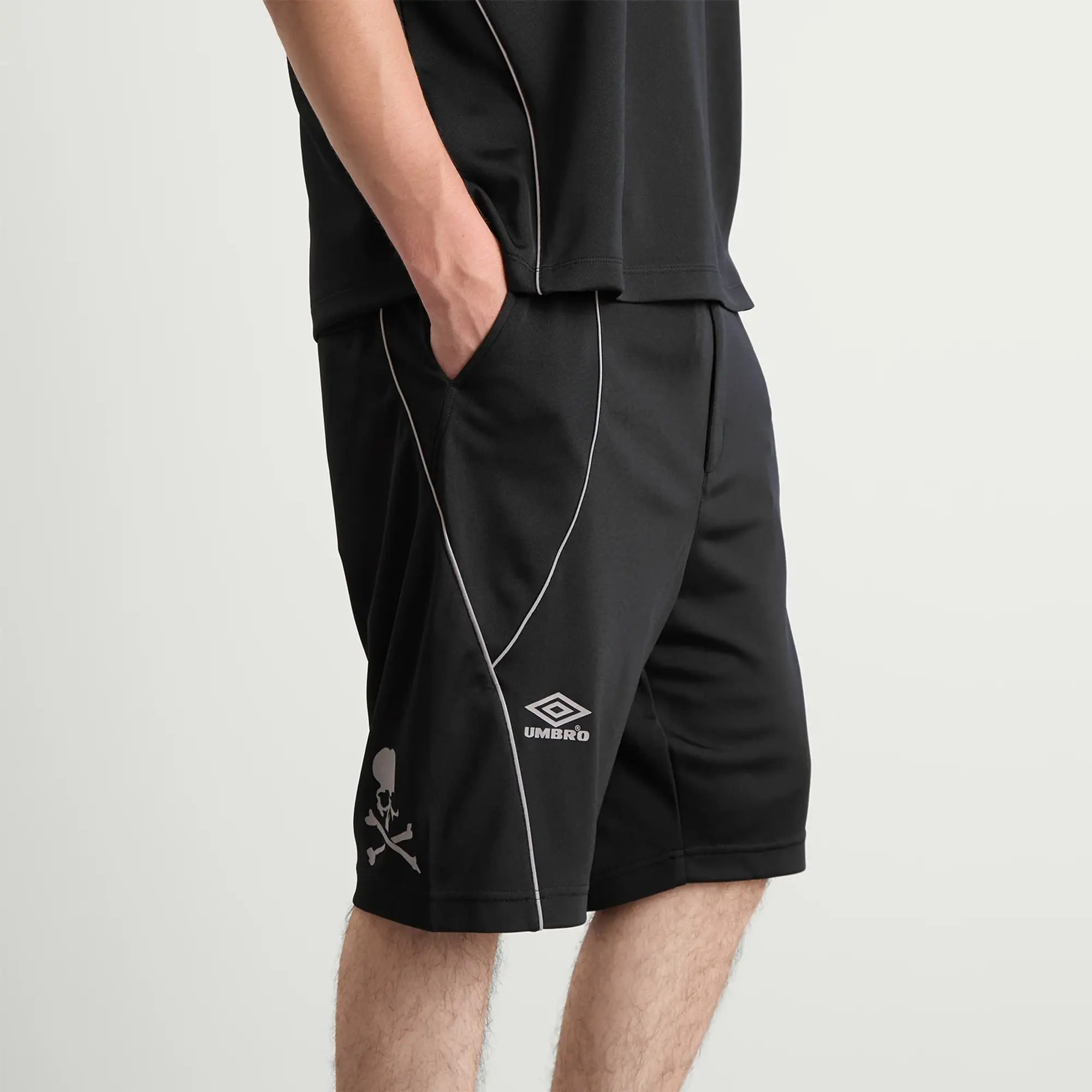 MASTERMIND WORLD Men's x Umbro Game Shorts Black